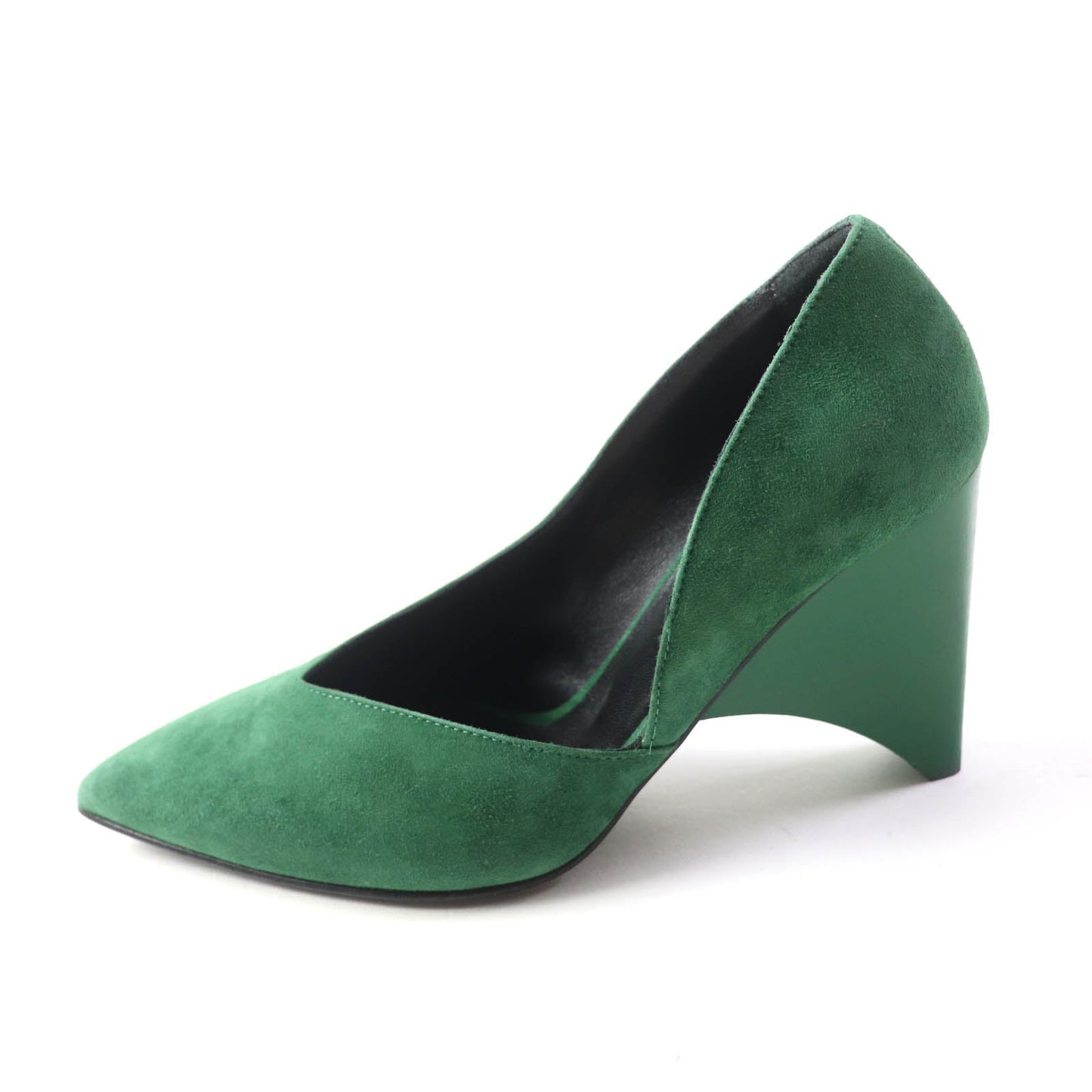 HERMES pumps ー green Fatale 85 35