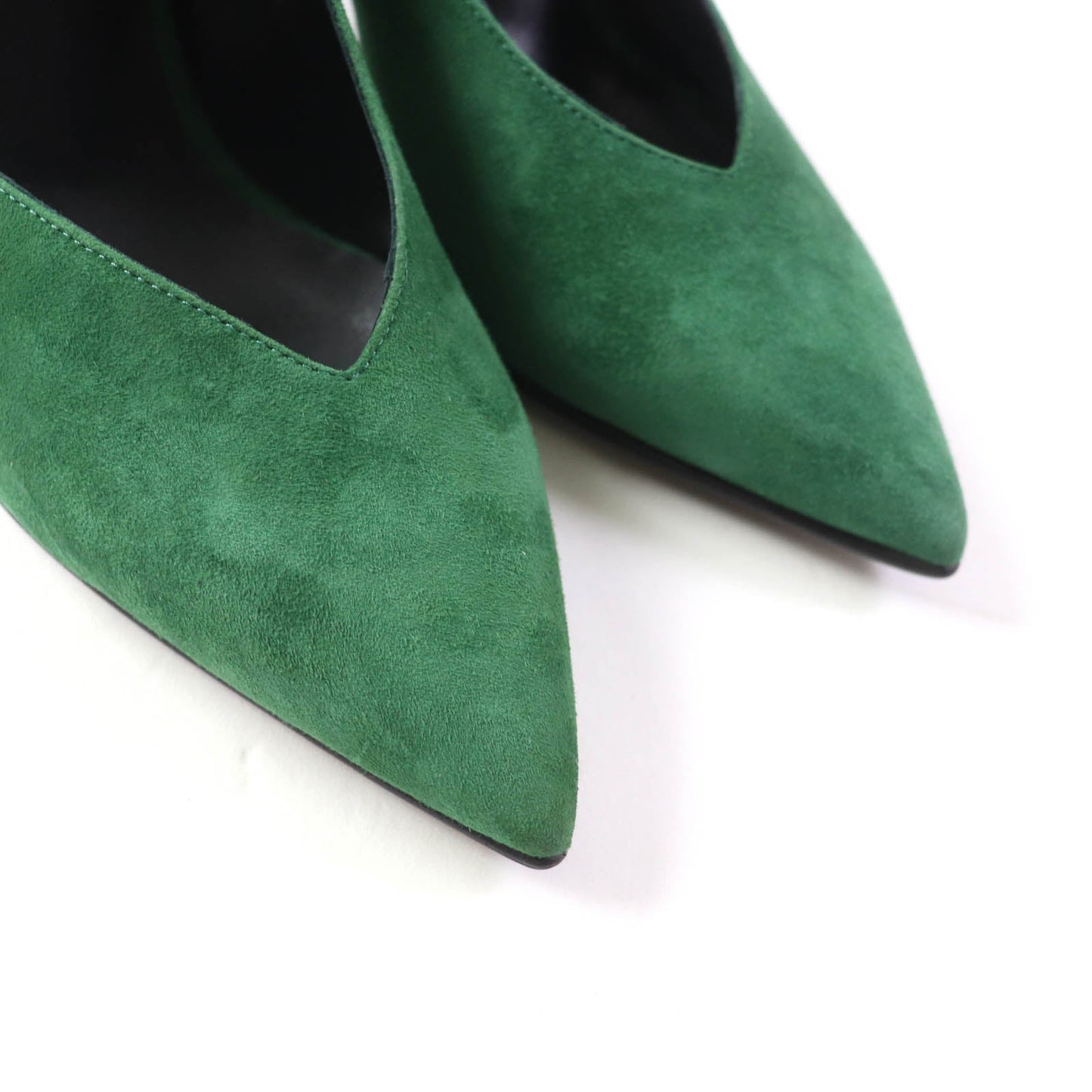 HERMES pumps ー green Fatale 85 35
