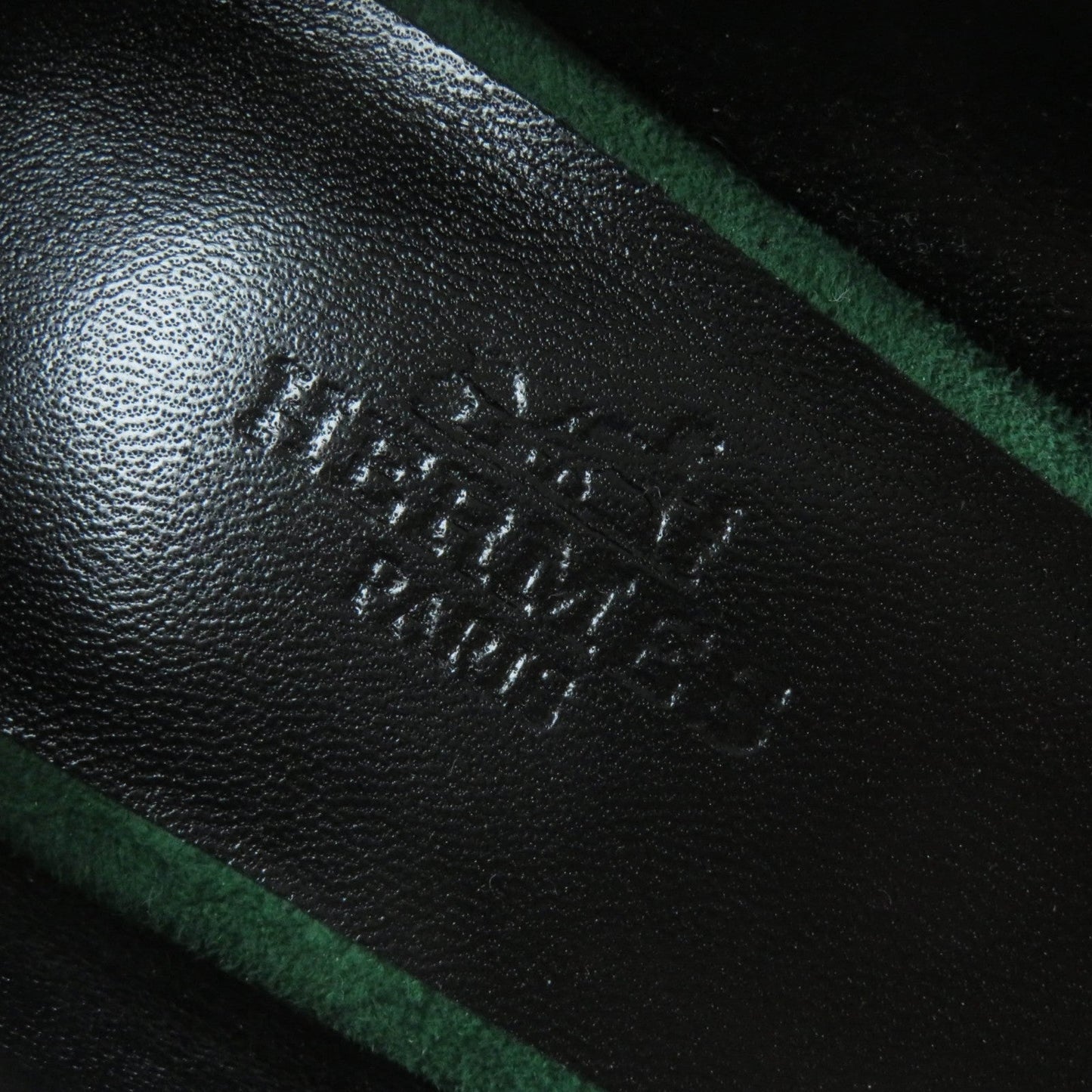 HERMES pumps ー green Fatale 85 35
