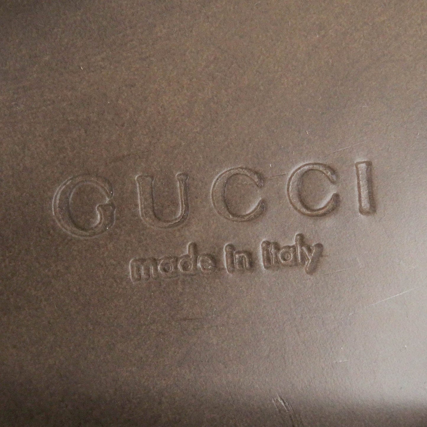 GUCCI Sandals leather Brown 6