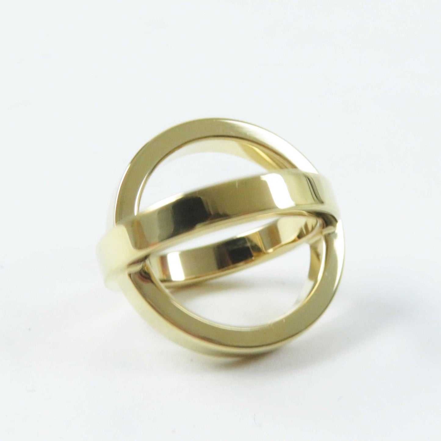 HERMES Scarf ring Gold Plated gold Cosmos