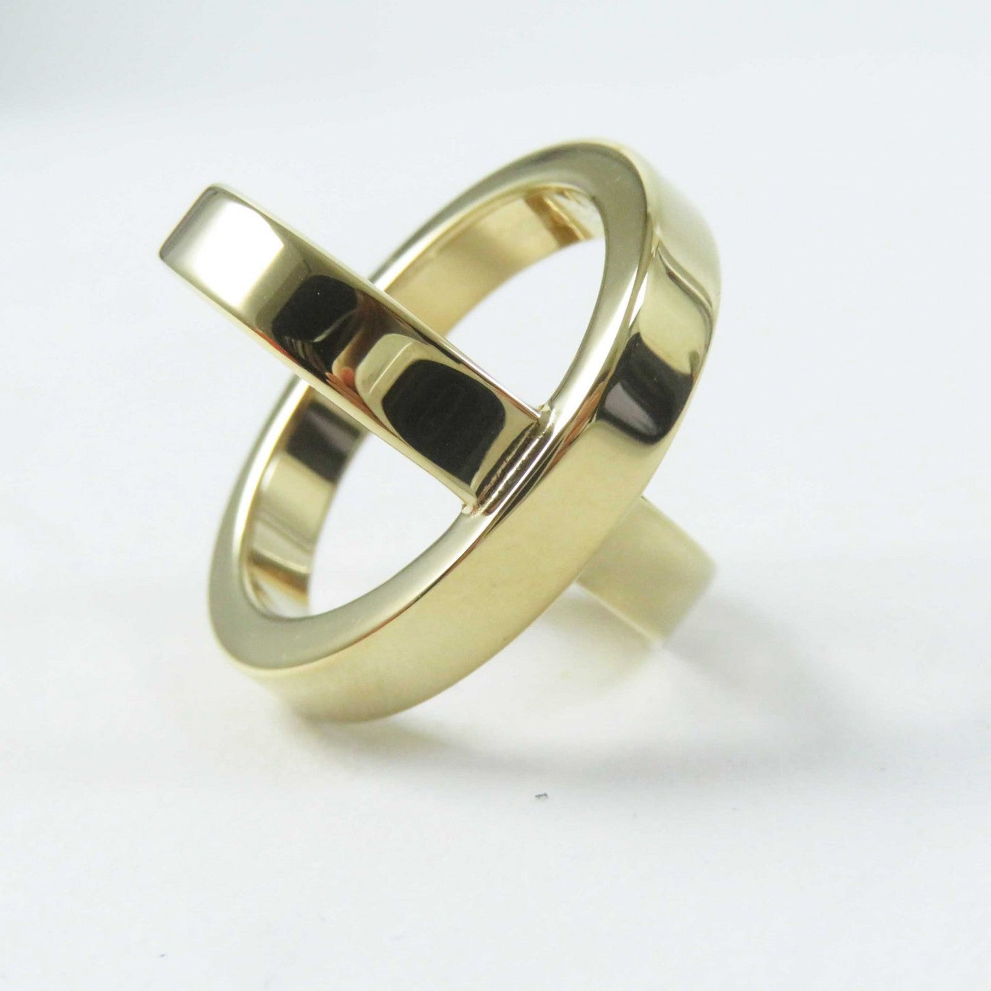 HERMES Scarf ring Gold Plated gold Cosmos
