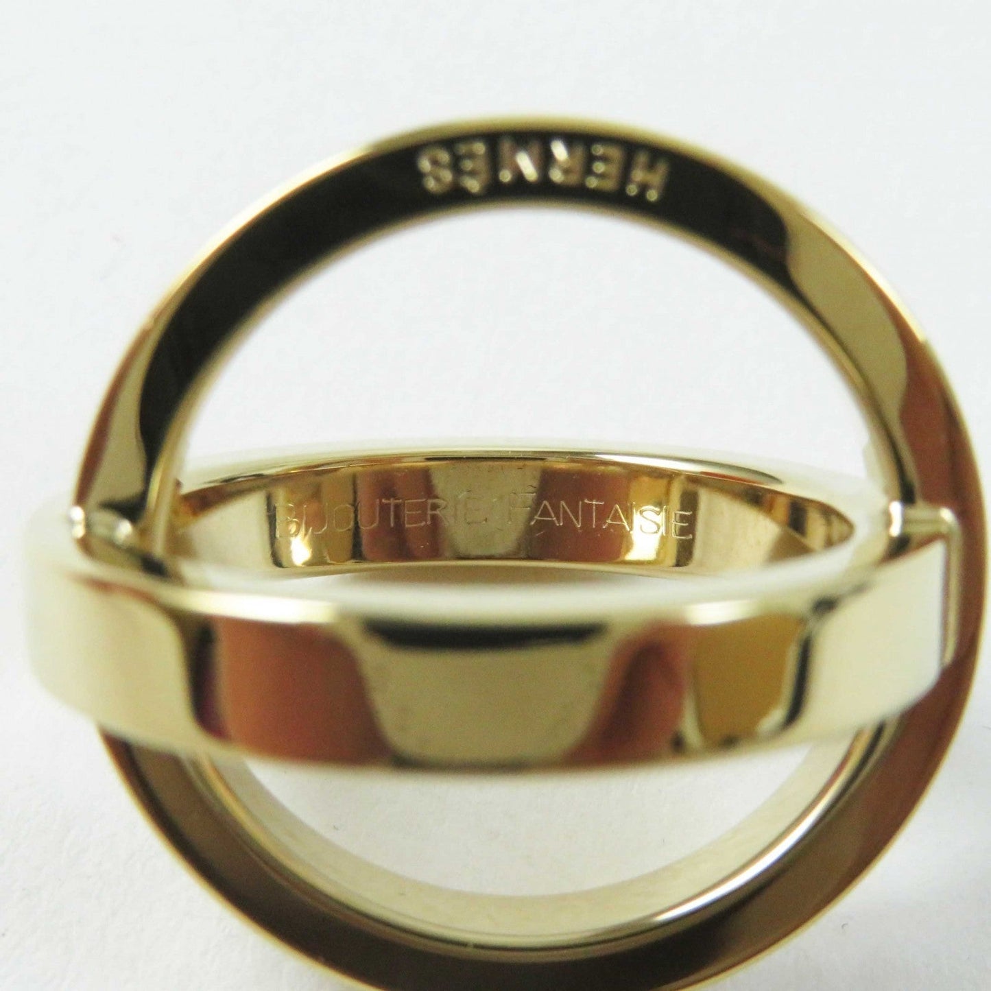 HERMES Scarf ring Gold Plated gold Cosmos