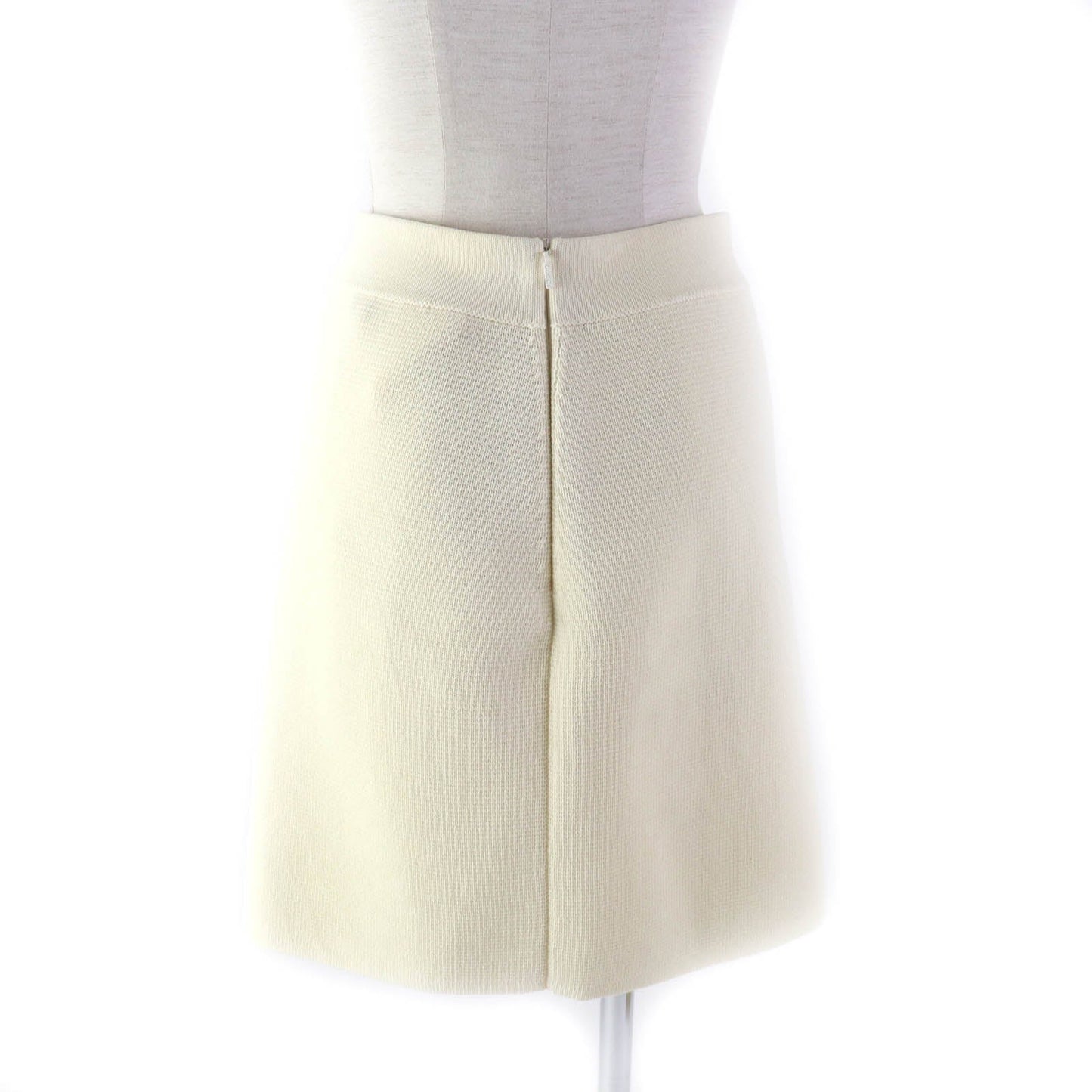 GUCCI skirt 726801 wool Ivory M