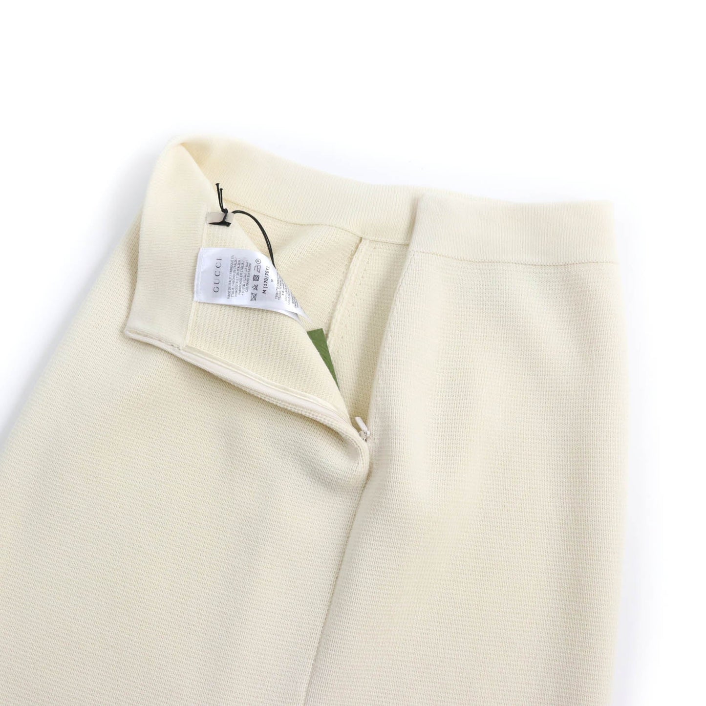 GUCCI skirt 726801 wool Ivory M