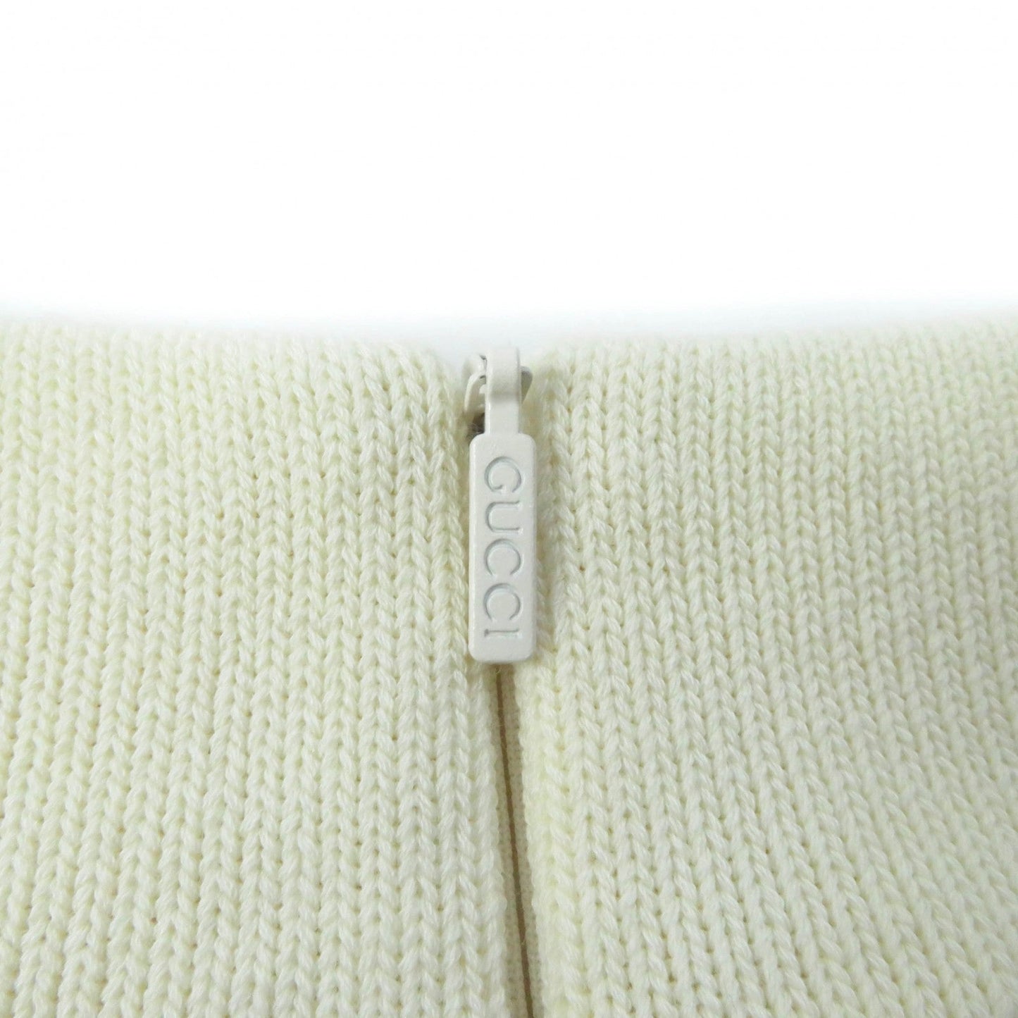GUCCI skirt 726801 wool Ivory M