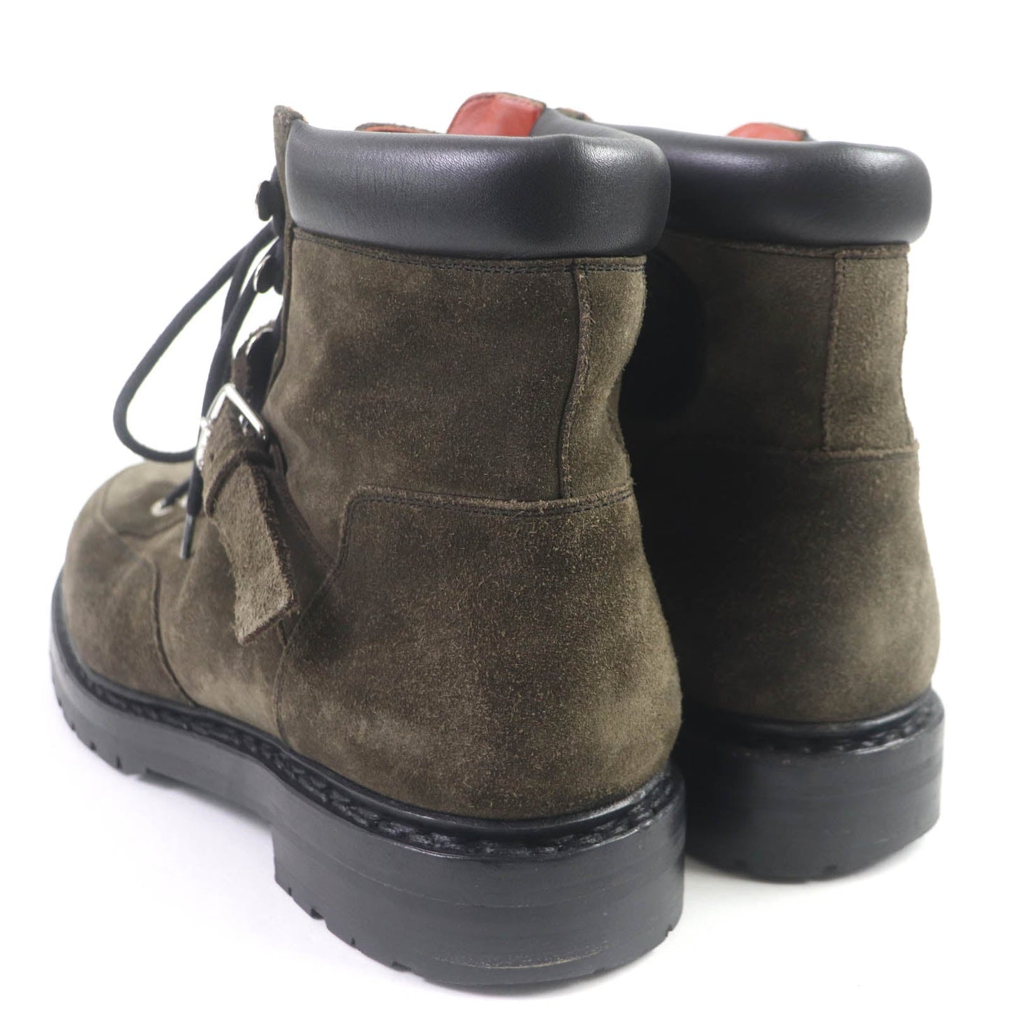 HERMES boots Main: Suede Khaki type hiking mens 40 Used