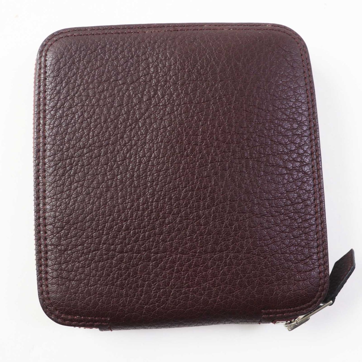 HERMES Tote Bag Buffle Skipper Silk Chocolat Silky pop Chasse En Inde Indian Hunting