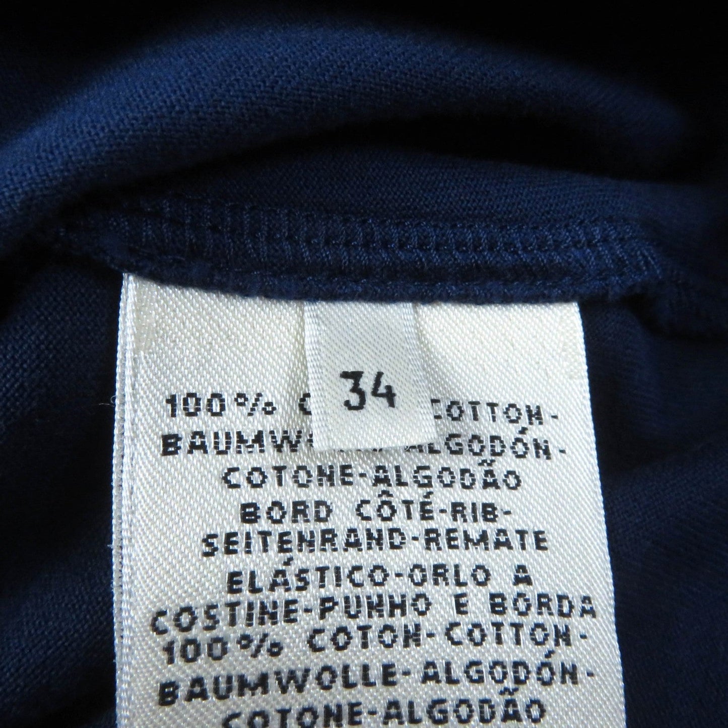 HERMES Short sleeve T-shirt cotton blue 34
