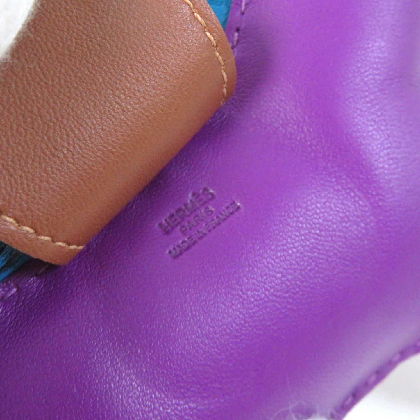 HERMES charm Anyo Miro Anemone/Blue Izmir/Fauble Rodeo Charm GM