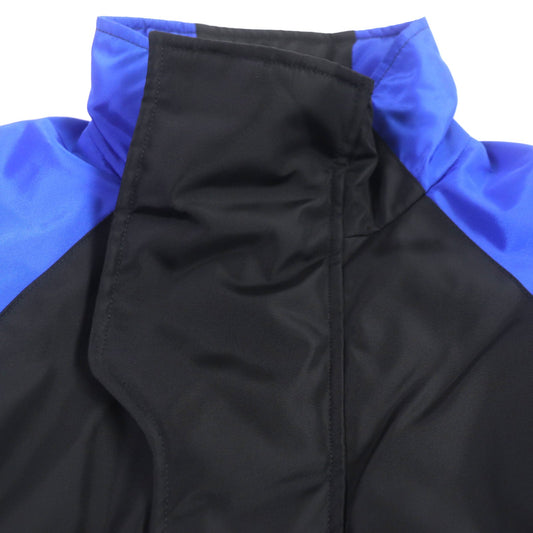 LOUIS VUITTON Blouson 1A63FQ Outer: 100% nylon, Lining: 51% cotton, Lining: 49% nylon, Filling: 100% nylon Black blue mens 46 Used