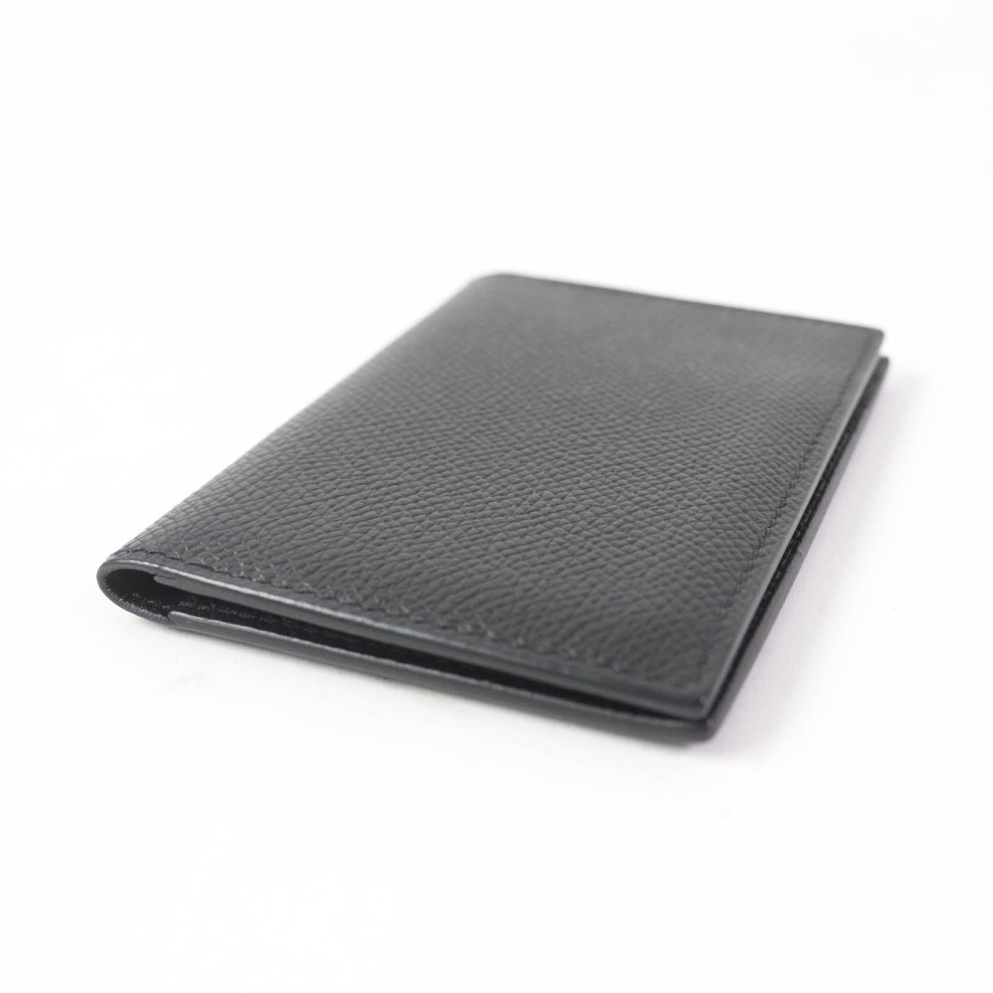 HERMES Card Case Epsom black MC2 Euclid