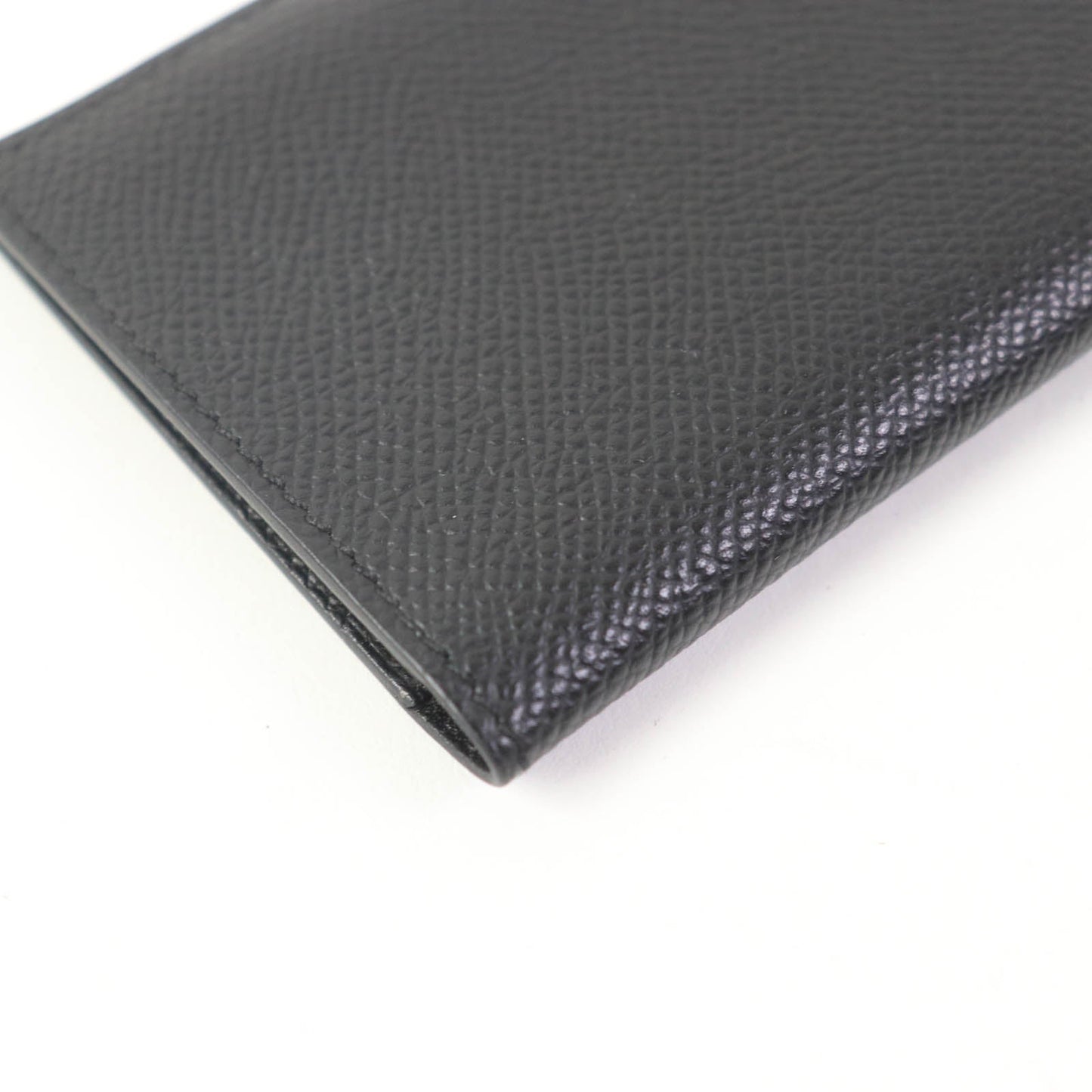 HERMES Card Case Epsom black MC2 Euclid