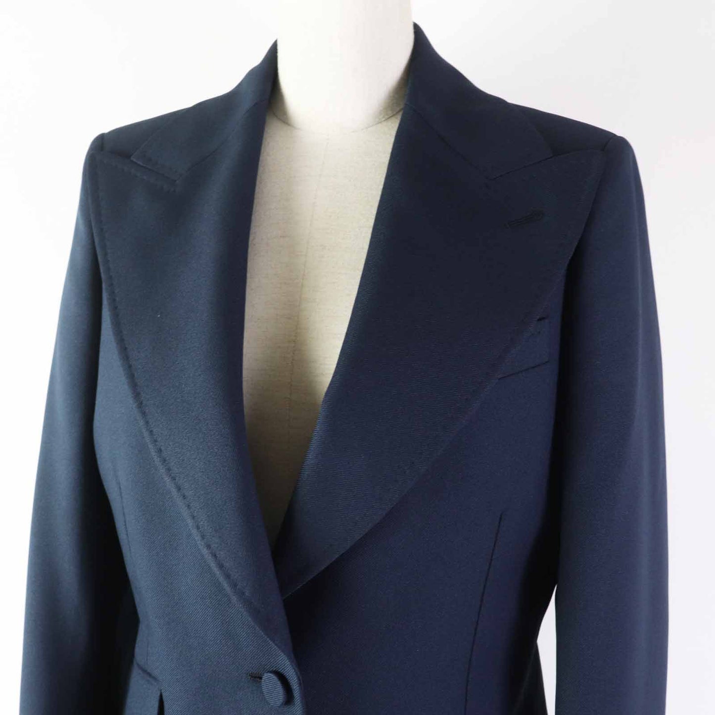 GUCCI Other outerwear 619264 polyester Navy Beautiful silhouette Jacket 44