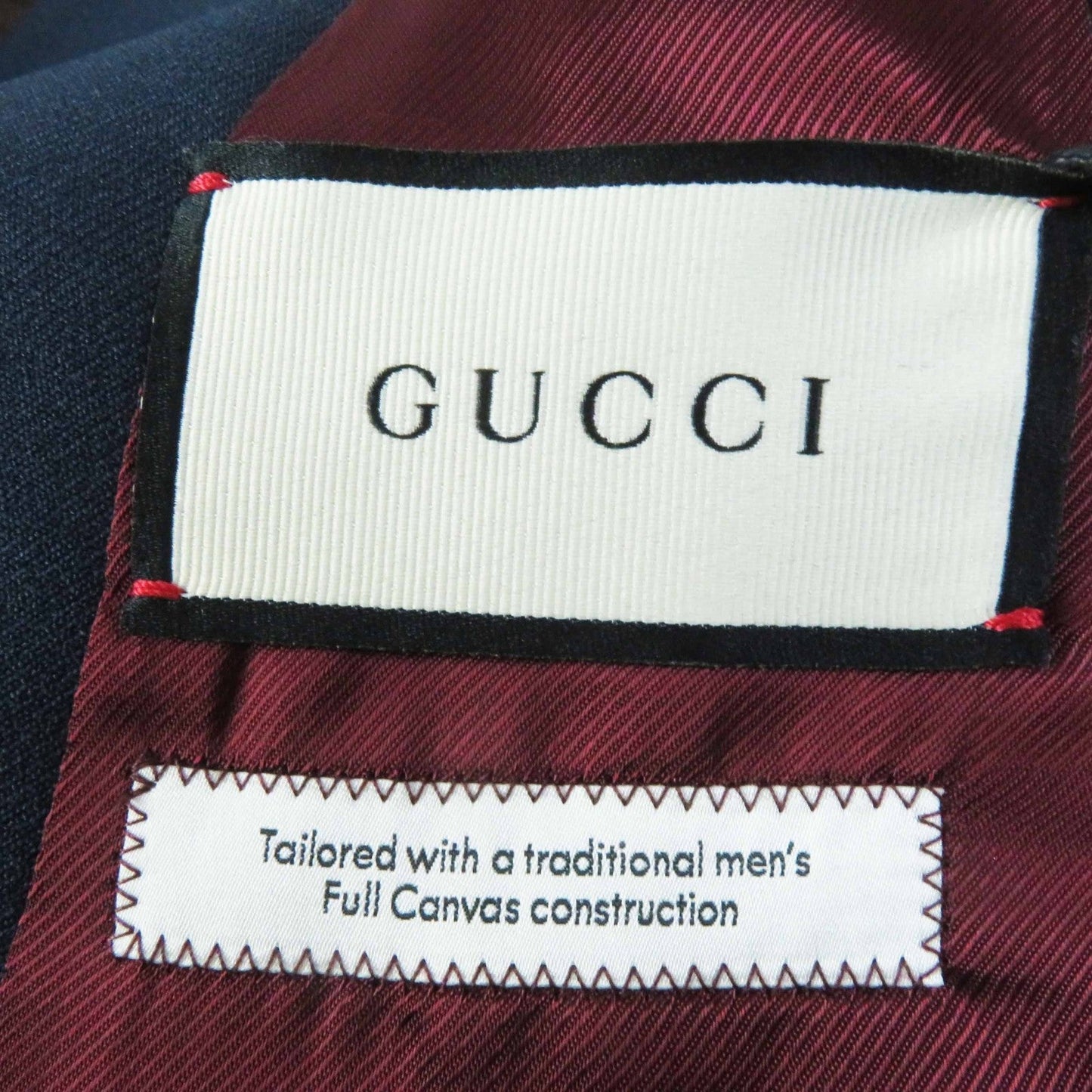 GUCCI Other outerwear 619264 polyester Navy Beautiful silhouette Jacket 44