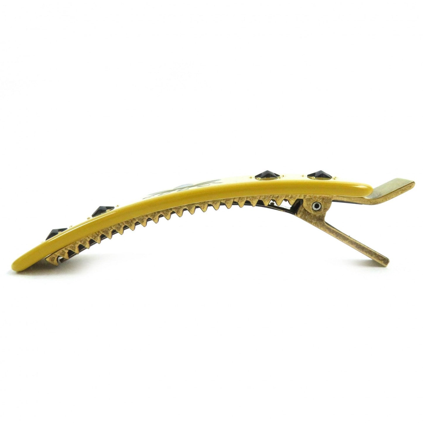 GUCCI hair accessory 702940 plastic Yellow black