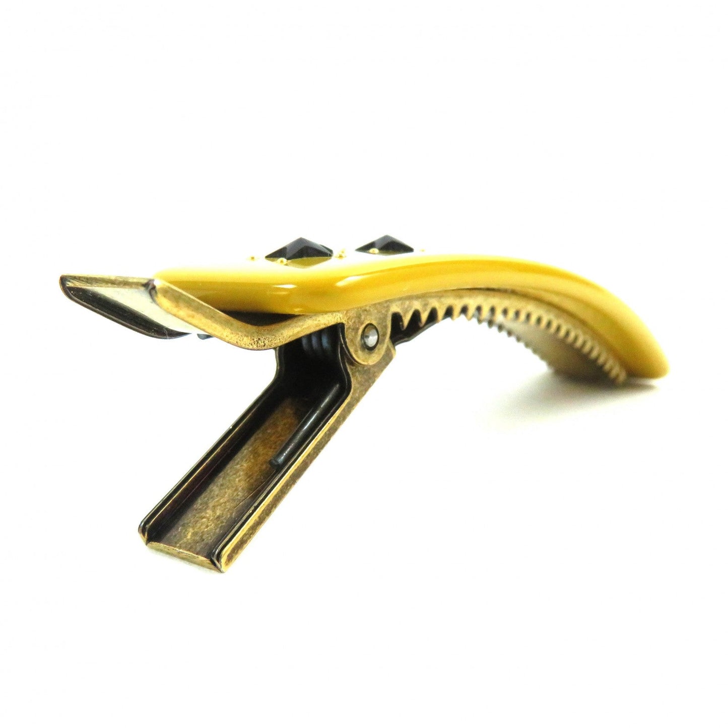 GUCCI hair accessory 702940 plastic Yellow black