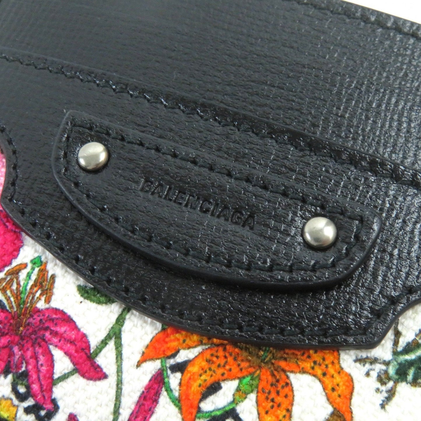 GUCCI Card Case 681709 leather Black multicolor