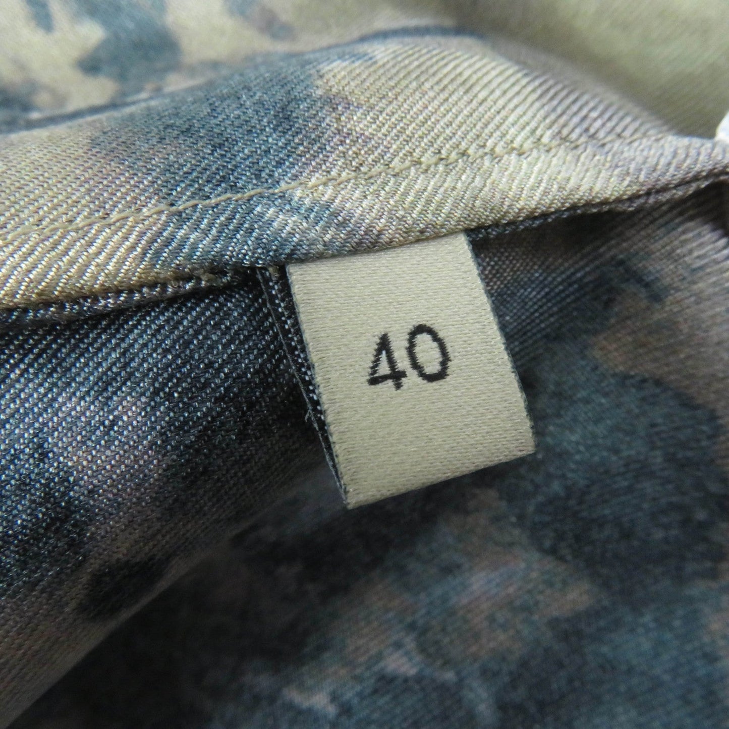 GUCCI Long sleeve shirt 671148 silk multicolor 40