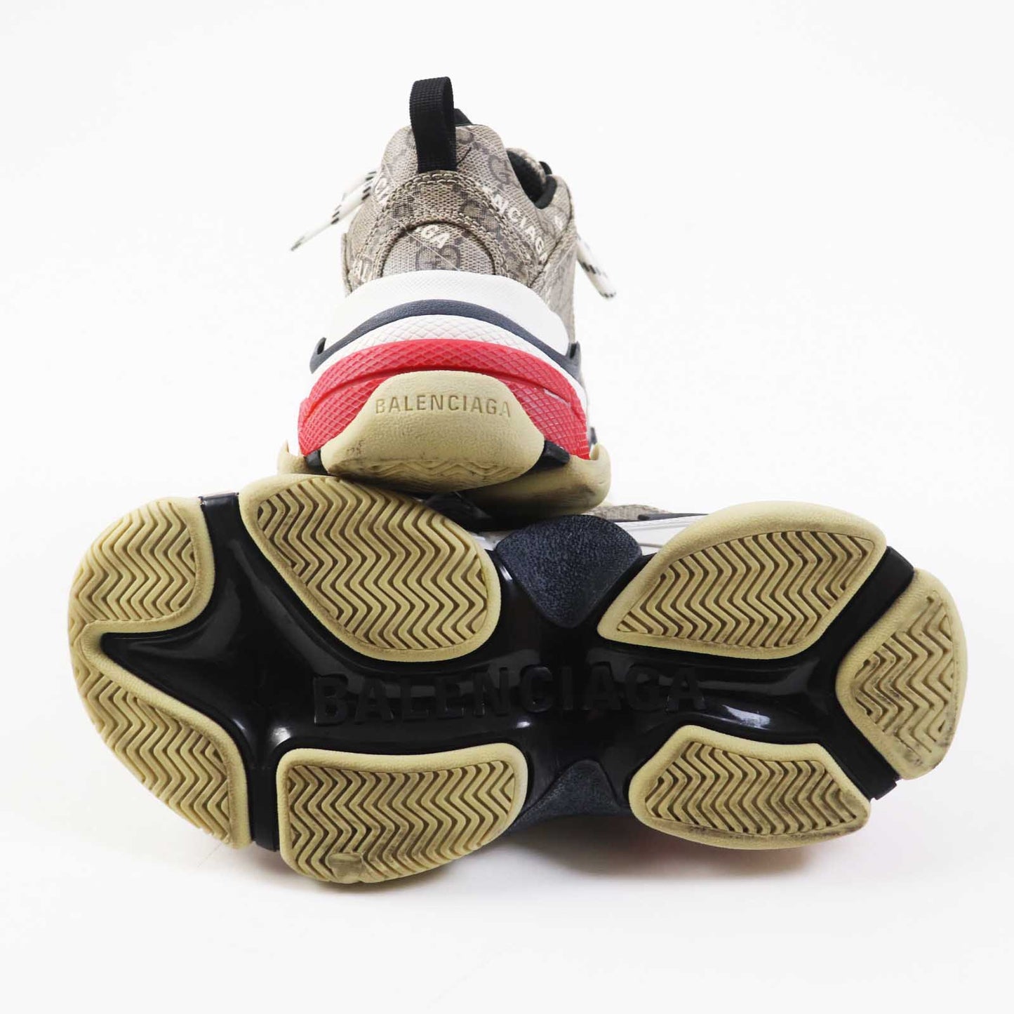 GUCCI sneakers PVC Multi Balenciaga collaboration TRIPLE S Triple S 23