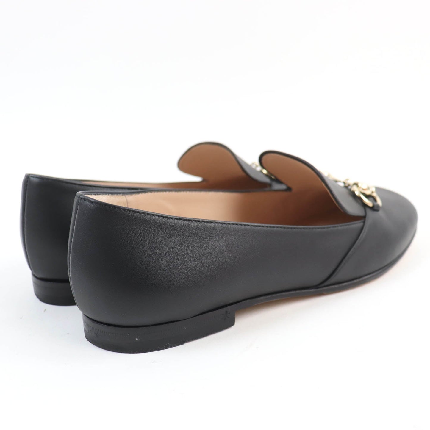 GUCCI pumps 466702 leather black 36.5