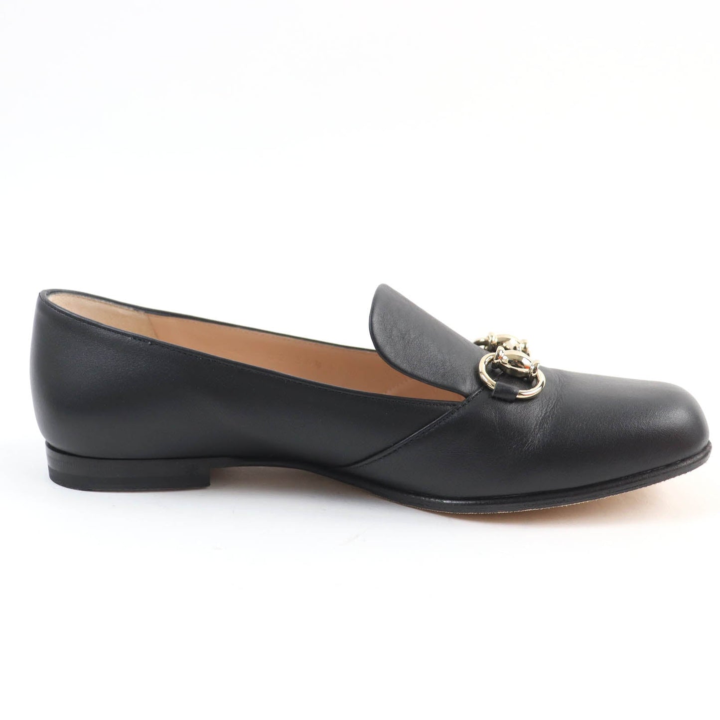 GUCCI pumps 466702 leather black 36.5