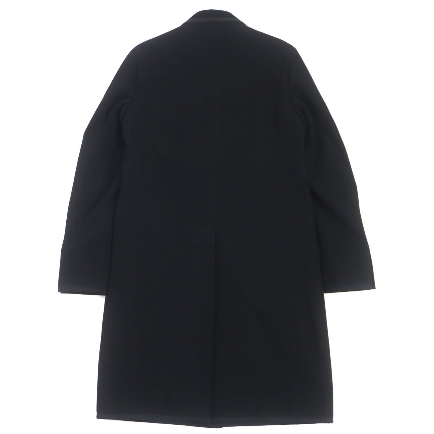 GUCCI Chester coat 488545 Outer: 100% wool, Lining: 100% rayon, Sleeve lining: 100% cupra, Embroidery: 100% metal fiber black DIY mens 46 Used