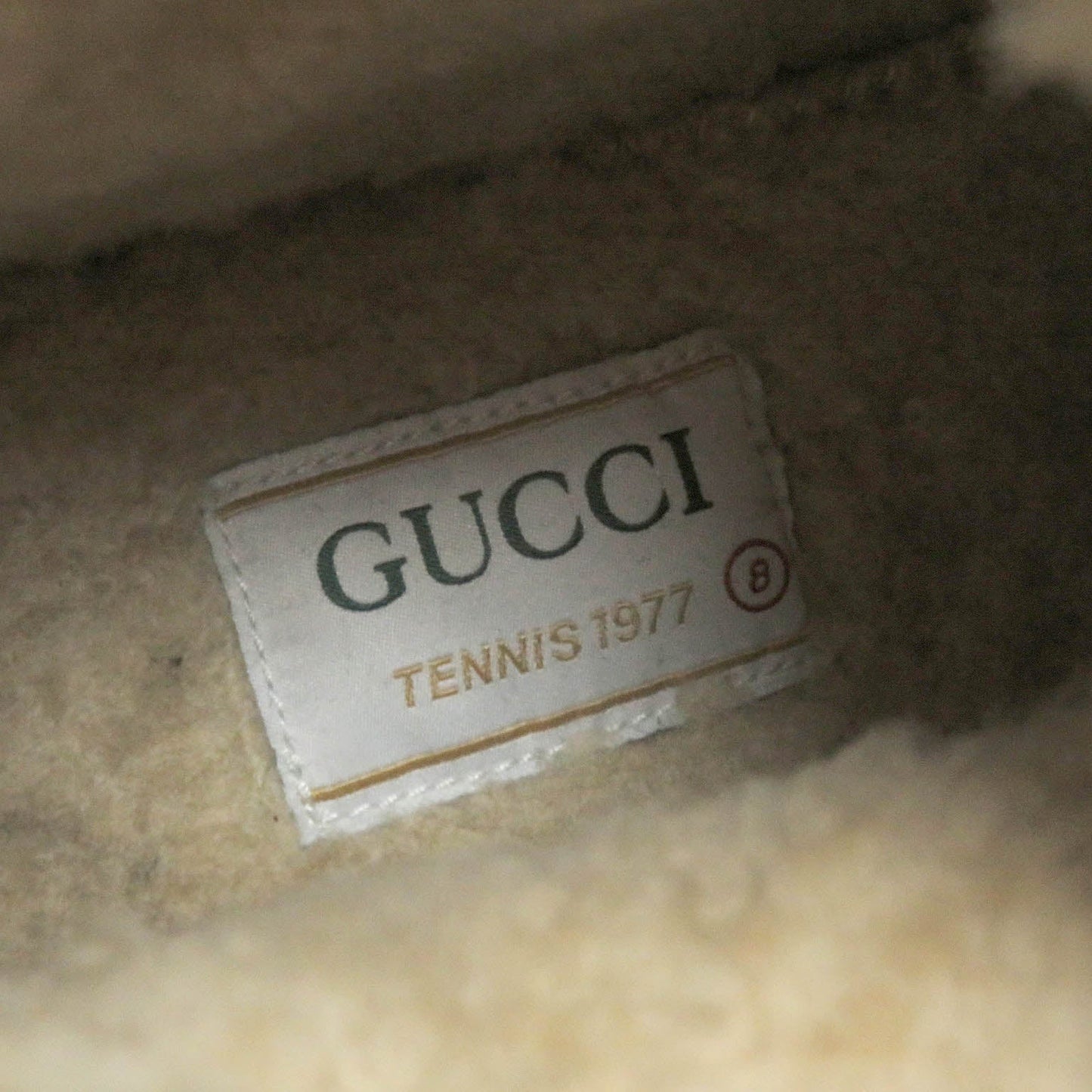 GUCCI High cut sneakers suede beige GUCCI TENNIS 1977 8