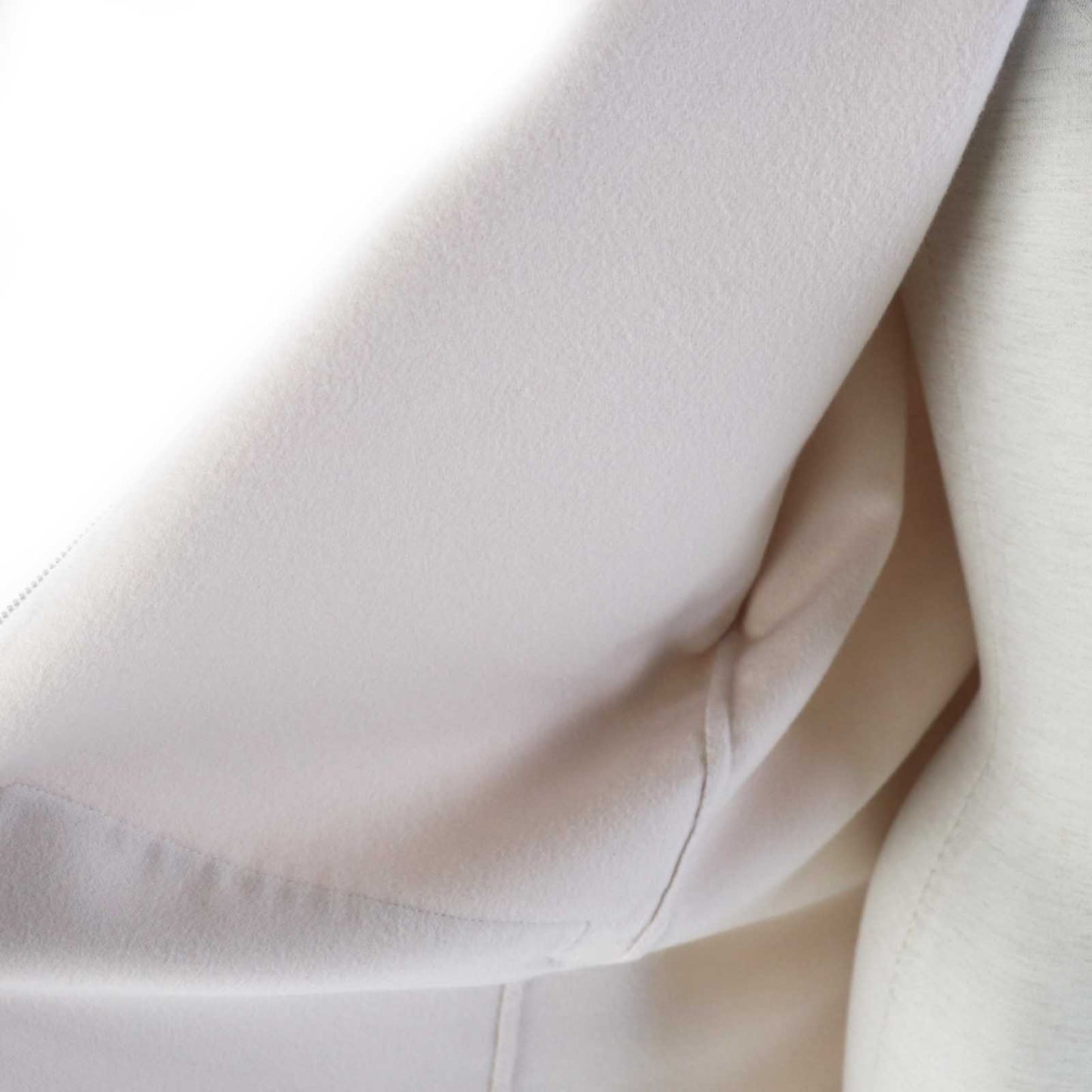 HERMES coat cashmere Baby pink 36