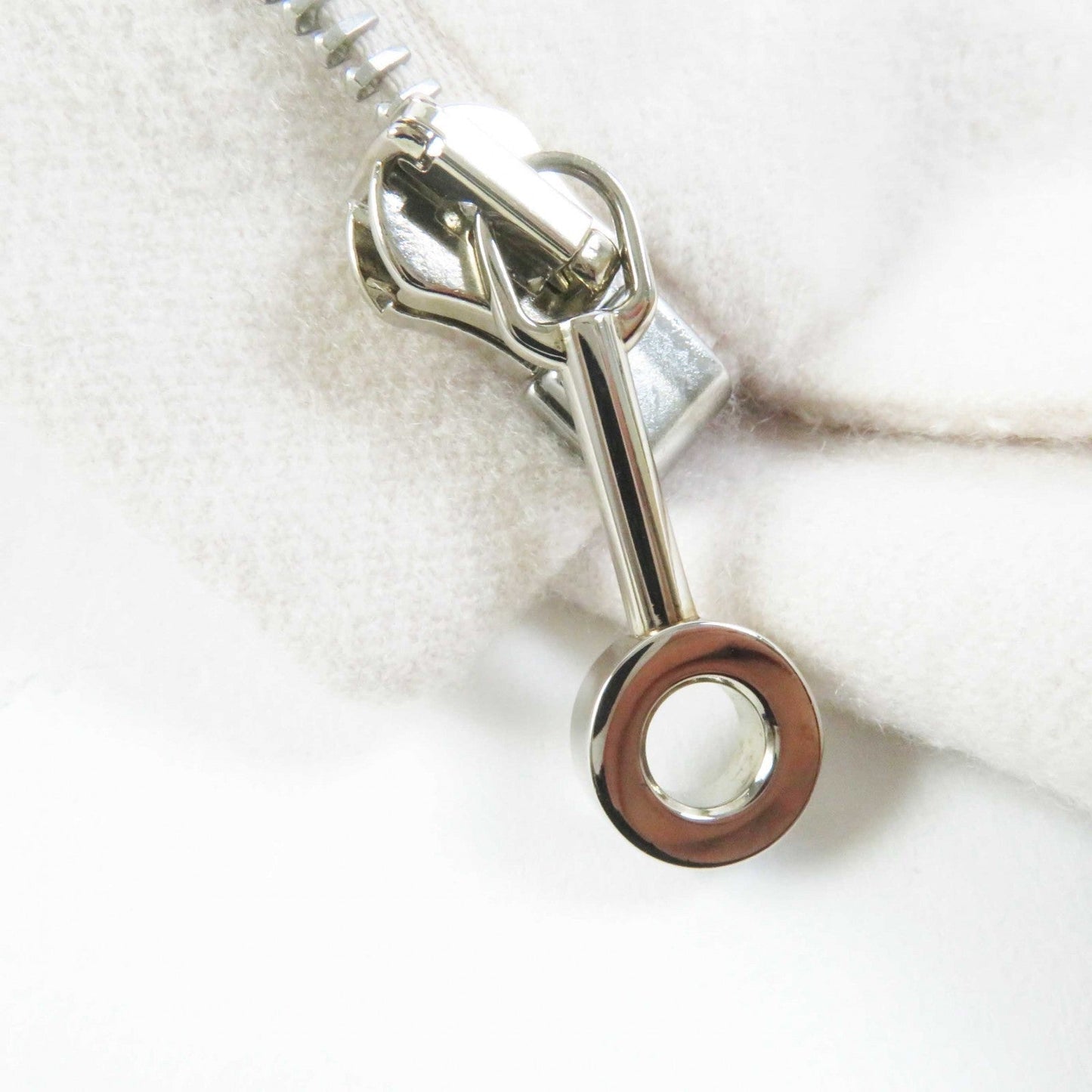 HERMES coat cashmere Baby pink 36