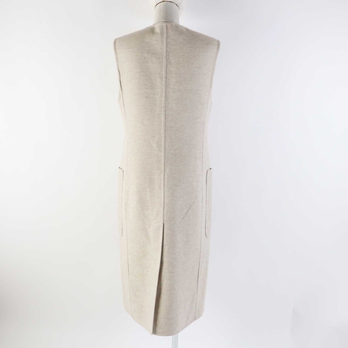 HERMES Best 3E0223DZ cashmere light beige 36