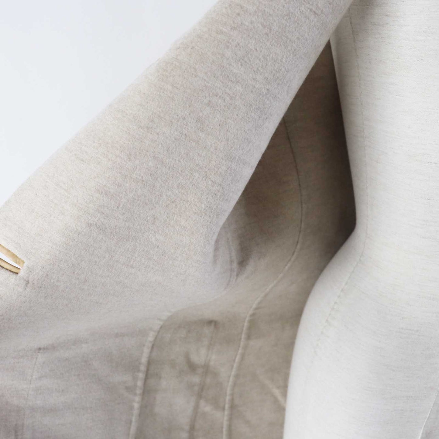 HERMES Best 3E0223DZ cashmere light beige 36