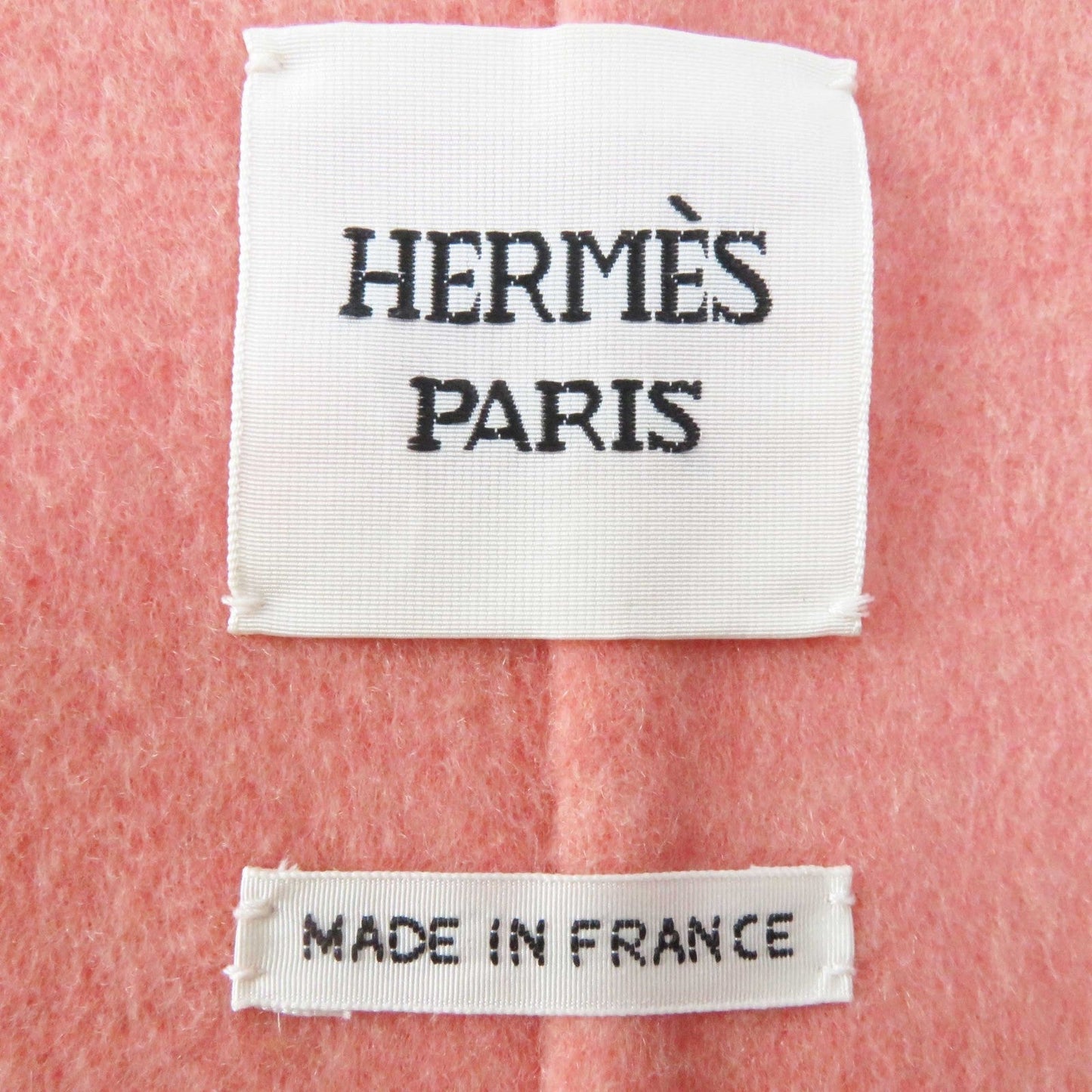 HERMES coat 2H0122DB cashmere pink 34
