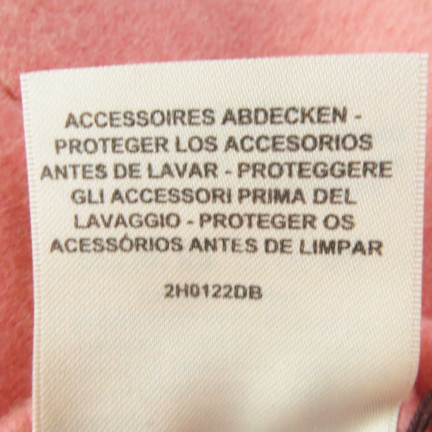 HERMES coat 2H0122DB cashmere pink 34