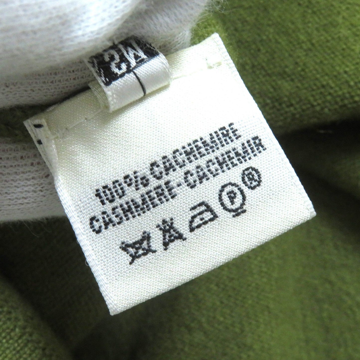 HERMES ensemble cashmere green