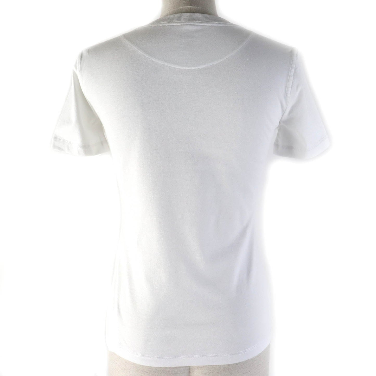 HERMES Short sleeve T-shirt cotton White navy 34