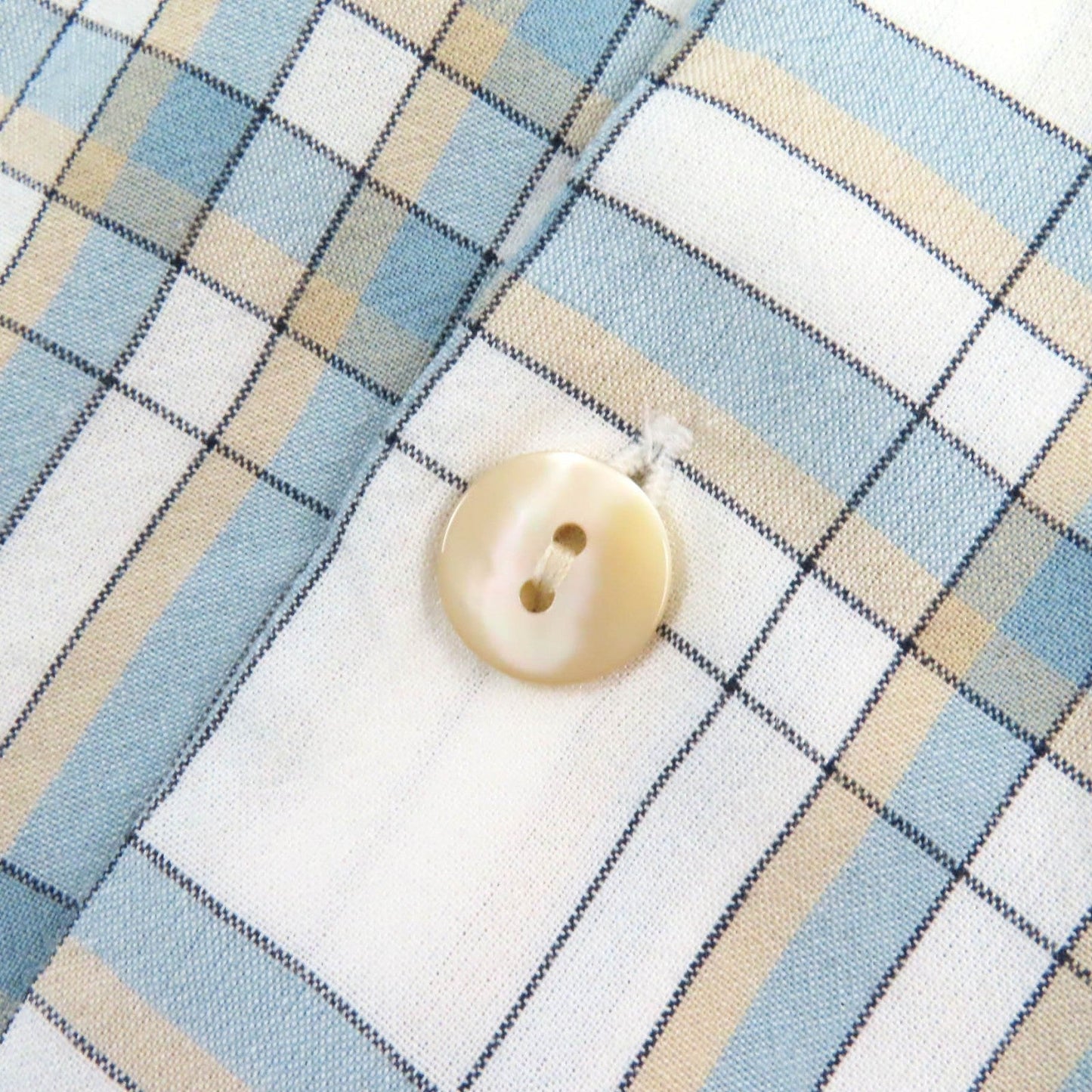 GUCCI Short sleeve shirt 685946 Rayon White Blue Beige 48