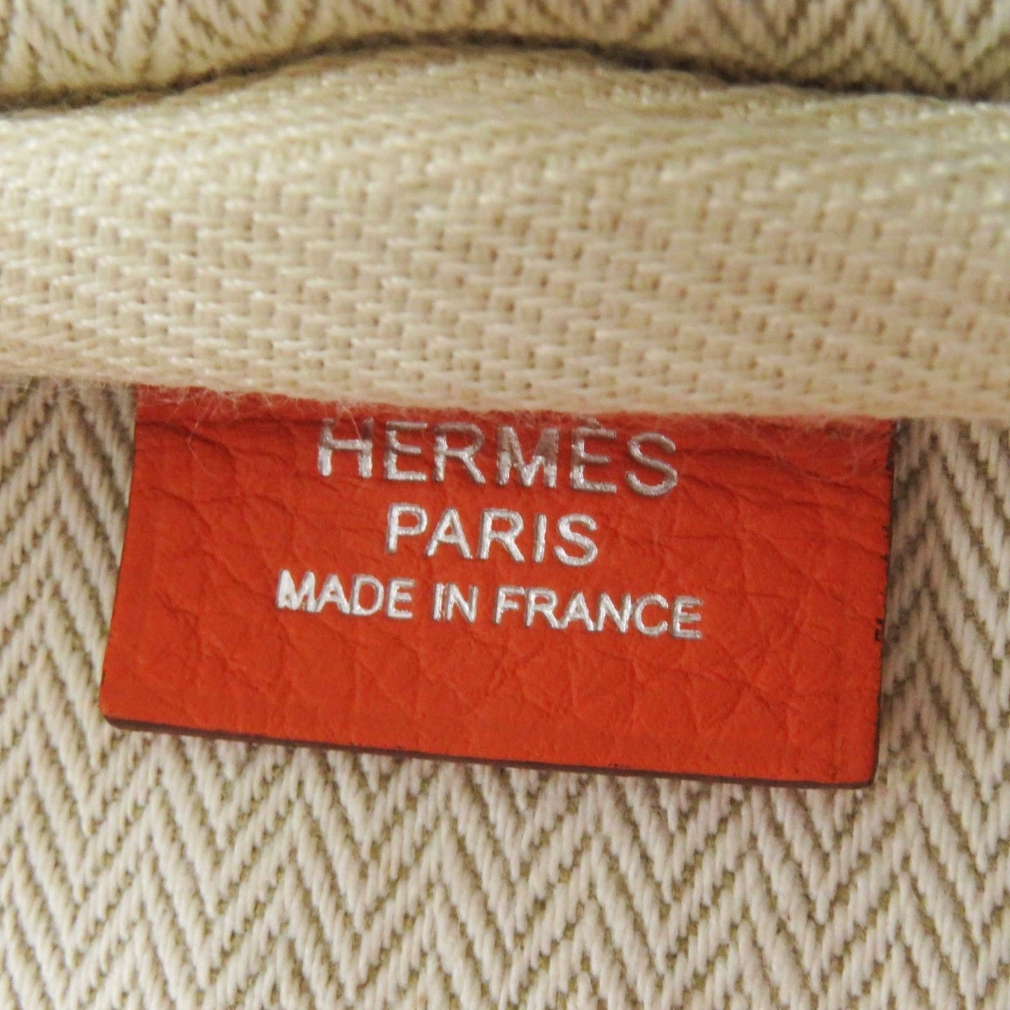 HERMES Boston Duffel bag Taurillon Clemence Orange Victoria 35