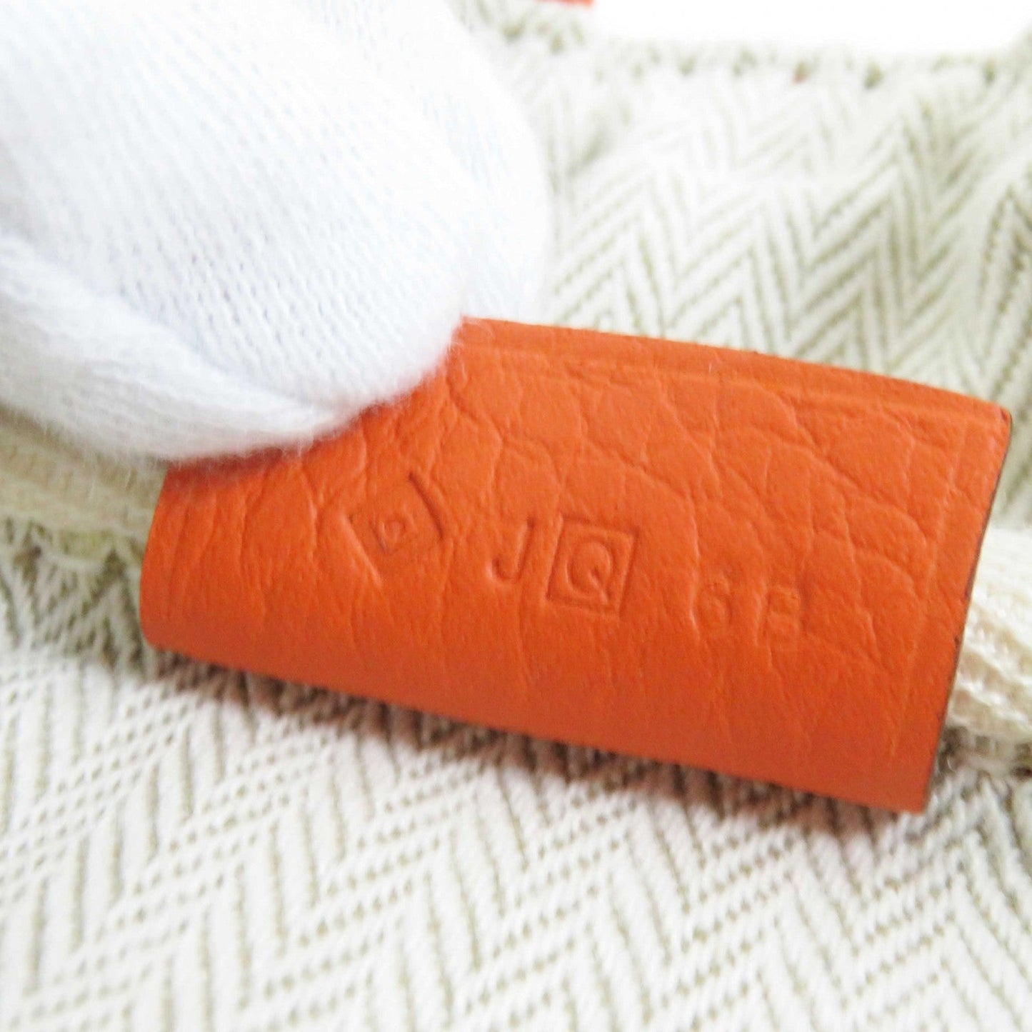 HERMES Boston Duffel bag Taurillon Clemence Orange Victoria 35