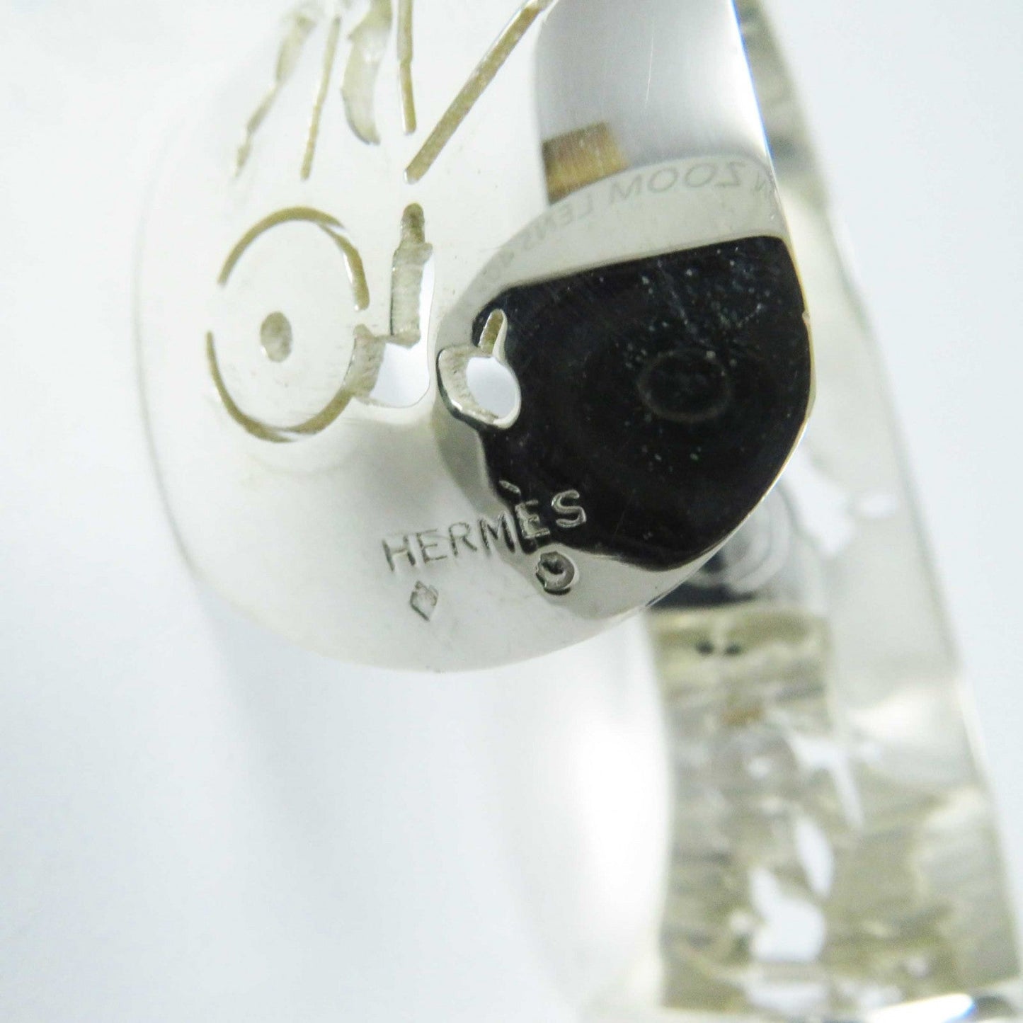 HERMES Bangle SV925 Silver Carriage motif