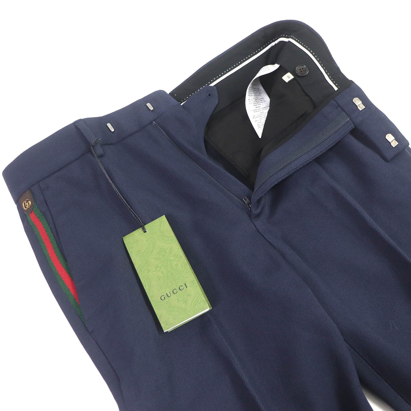 GUCCI slacks 668588 cotton Navy 46