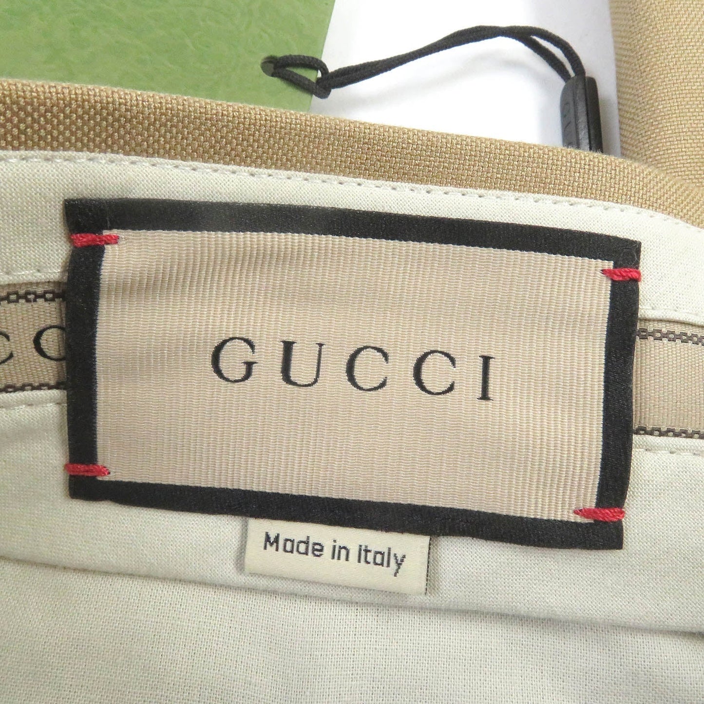 GUCCI Chino pants 720965 cotton beige 44