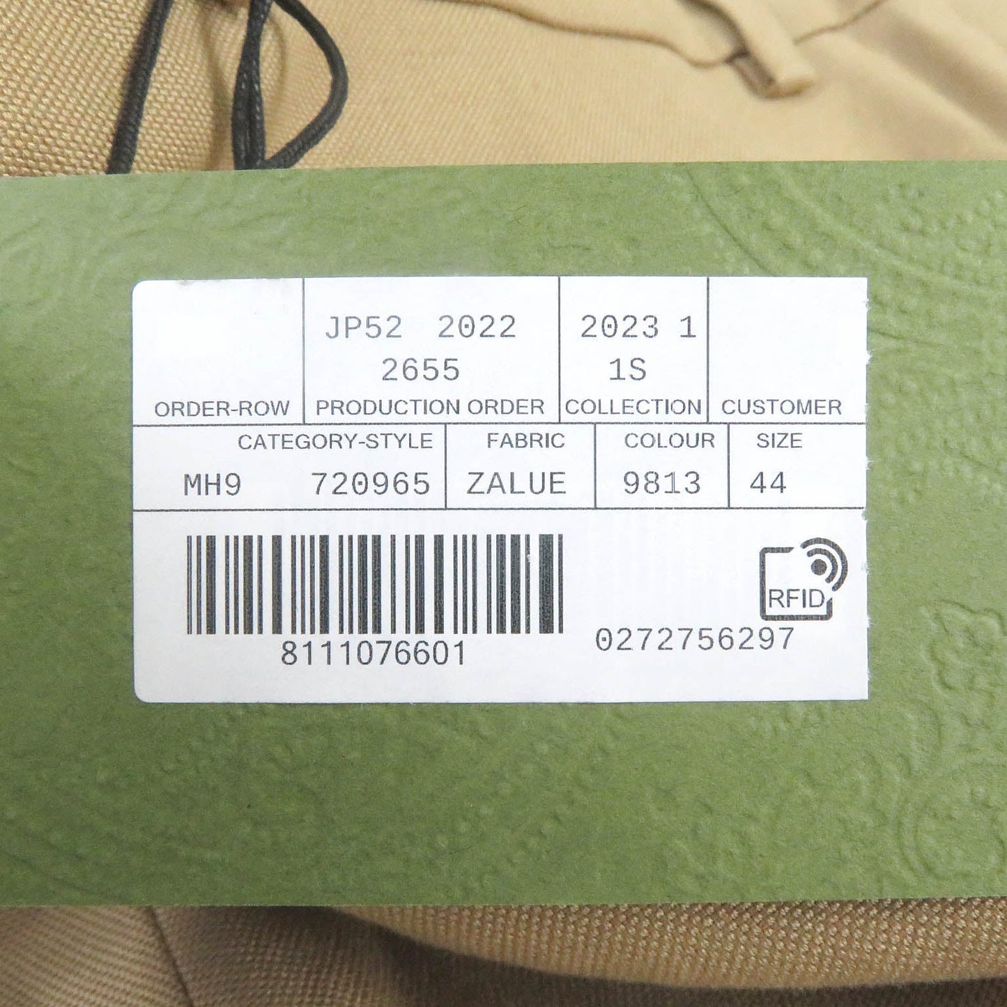 GUCCI Chino pants 720965 cotton beige 44