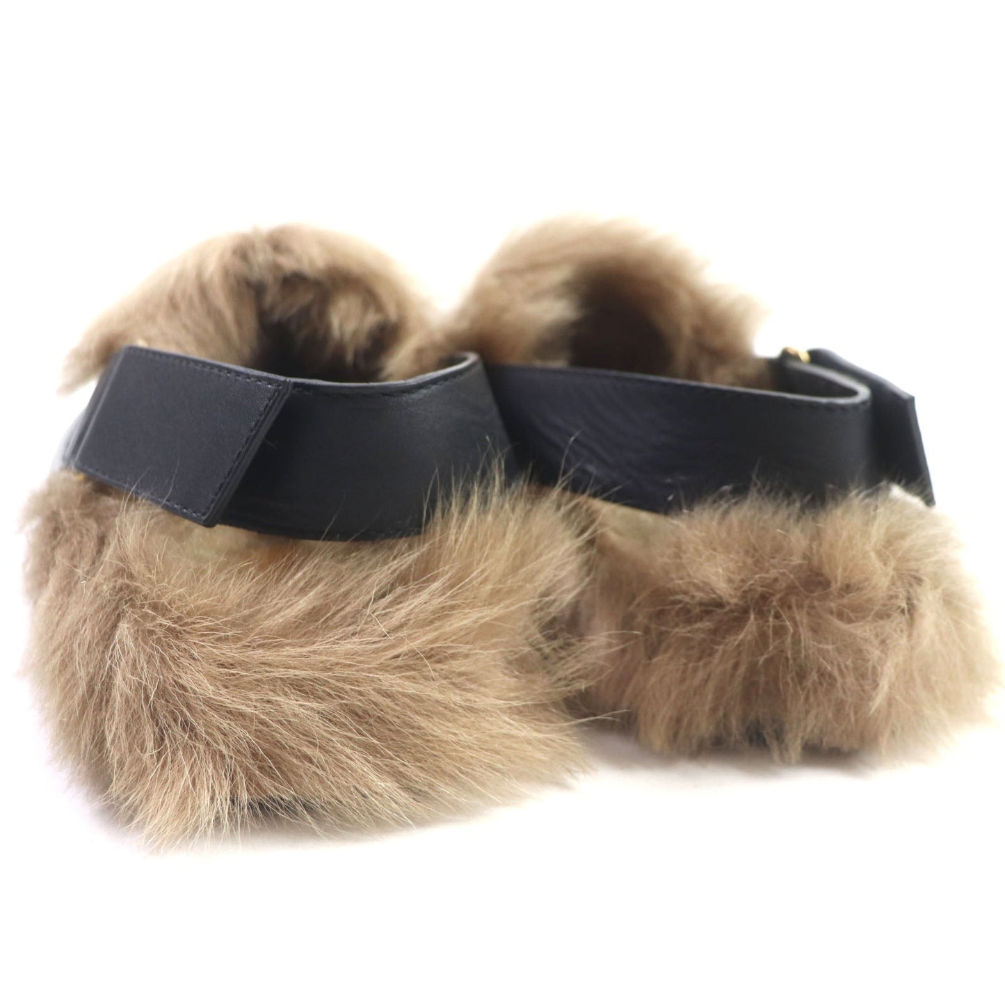 GUCCI Sandals 473493 leather black Horsebit