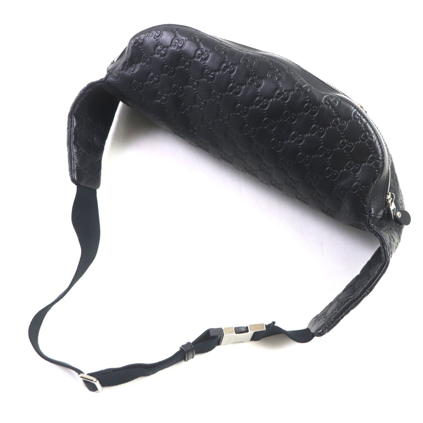 GUCCI Sling bag 246409 Sima leather black Sima leather