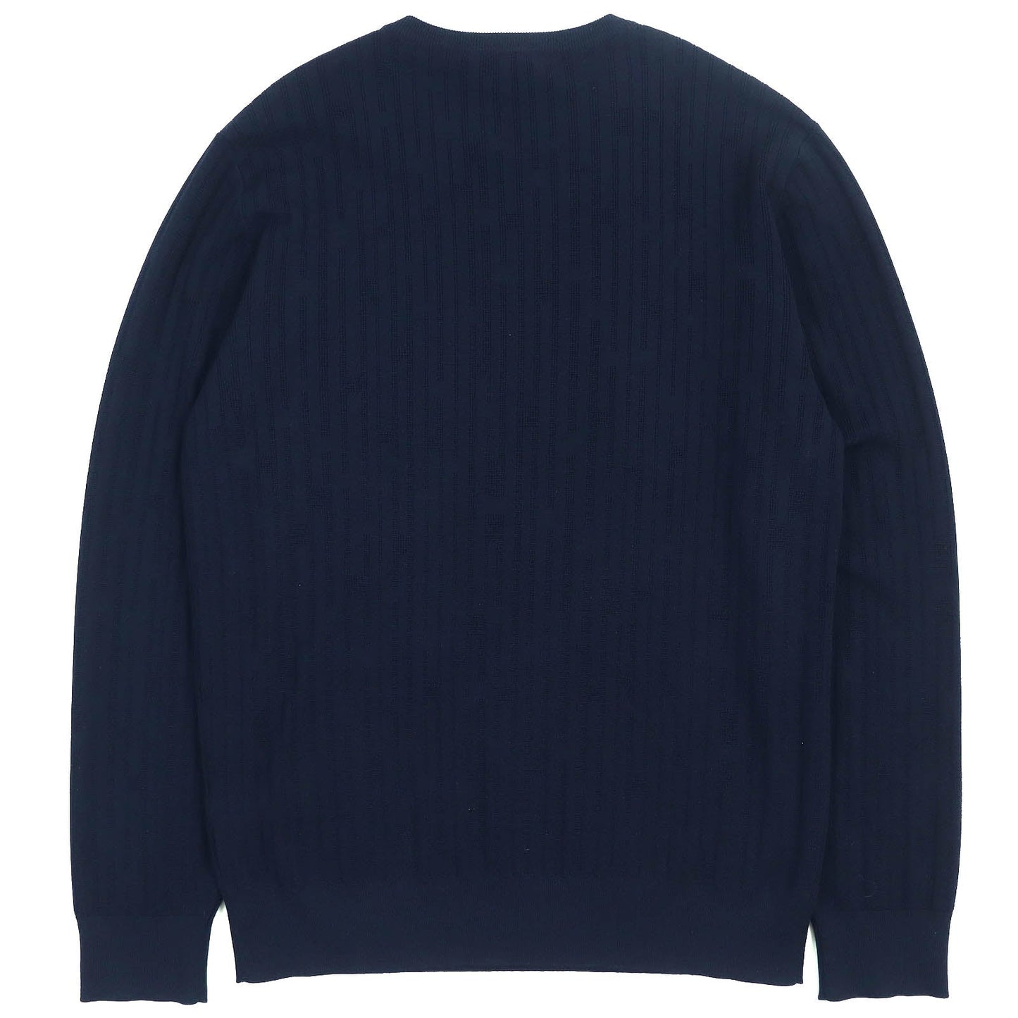 HERMES knit wool Navy L