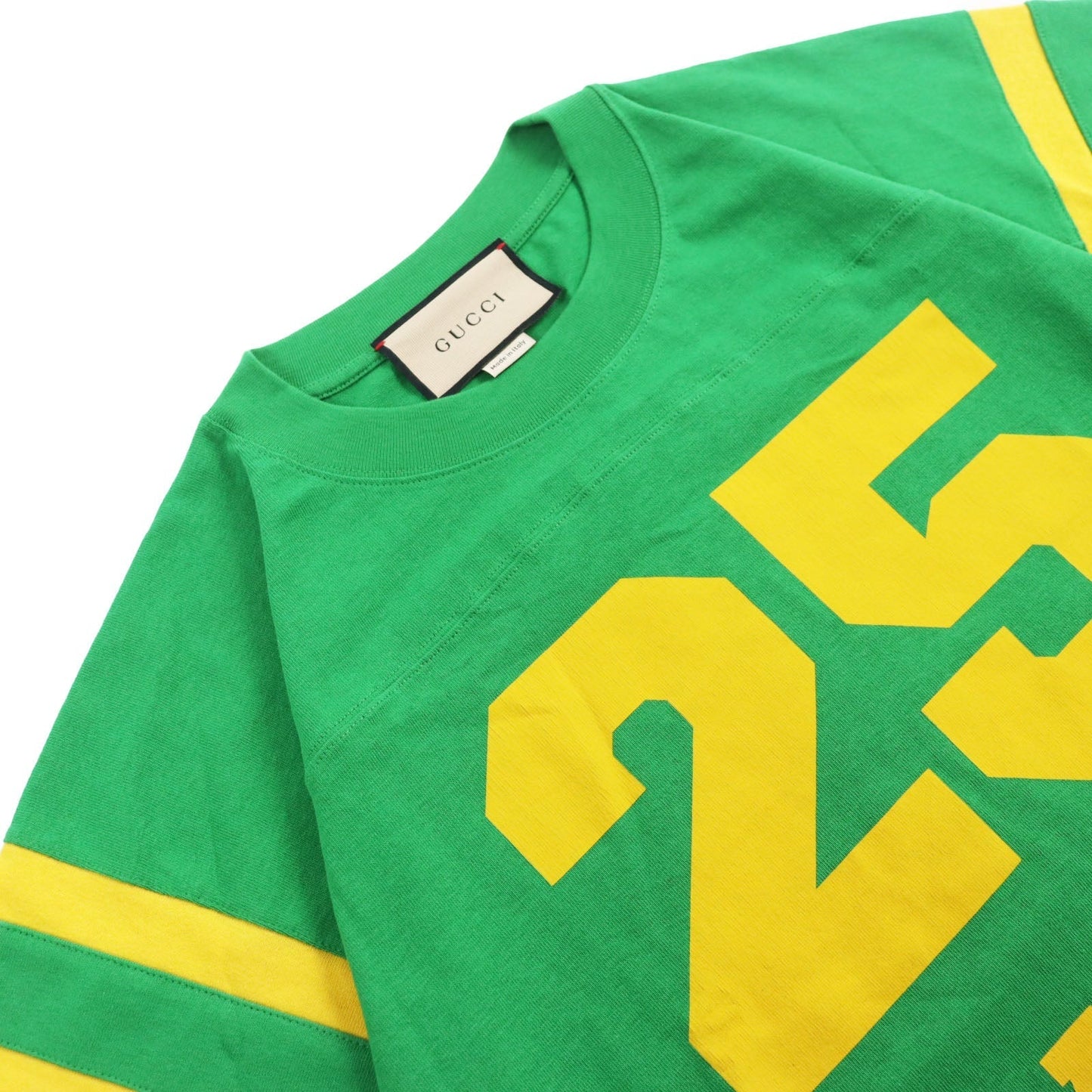 GUCCI Short sleeve T-shirt 660744 cotton green XXS