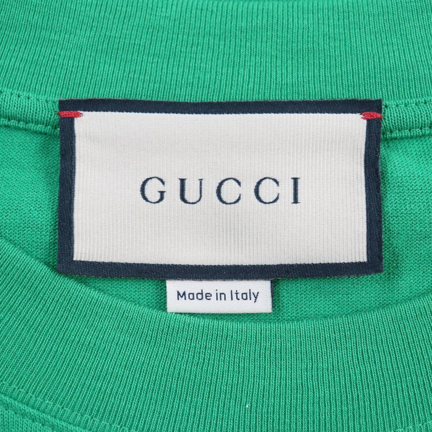 GUCCI Short sleeve T-shirt 660744 cotton green XXS