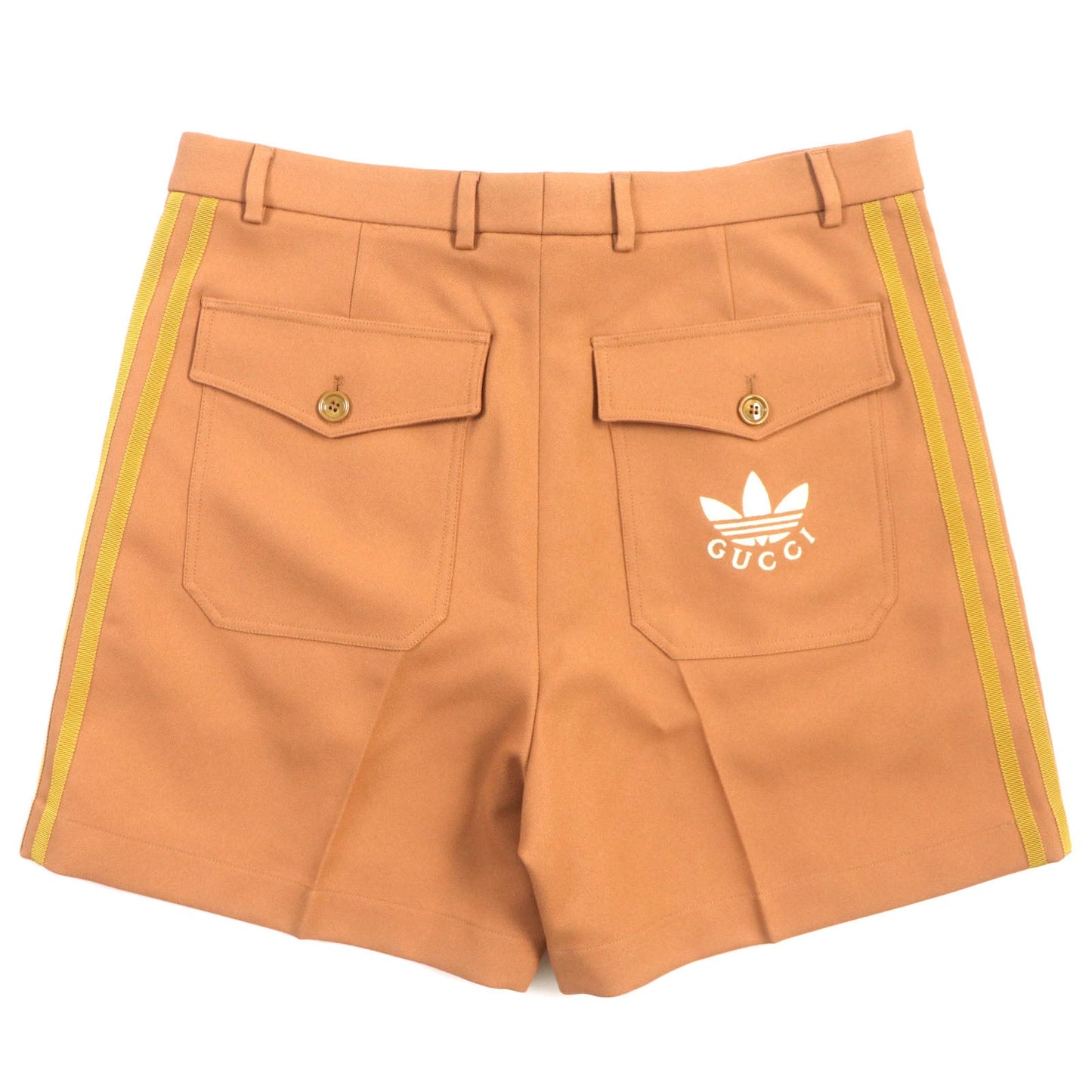 GUCCI Shorts 691437 polyester Brown type Fluid Drill 48