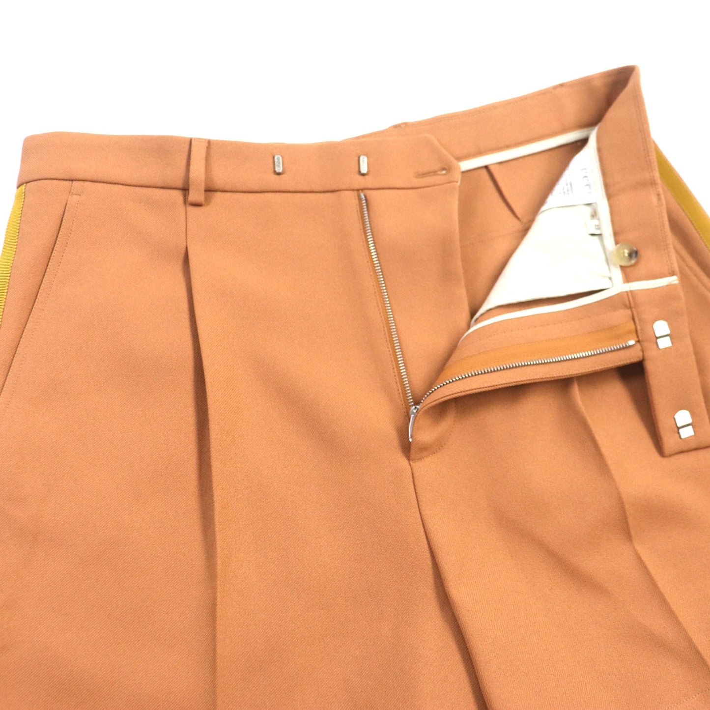 GUCCI Shorts 691437 polyester Brown type Fluid Drill 48